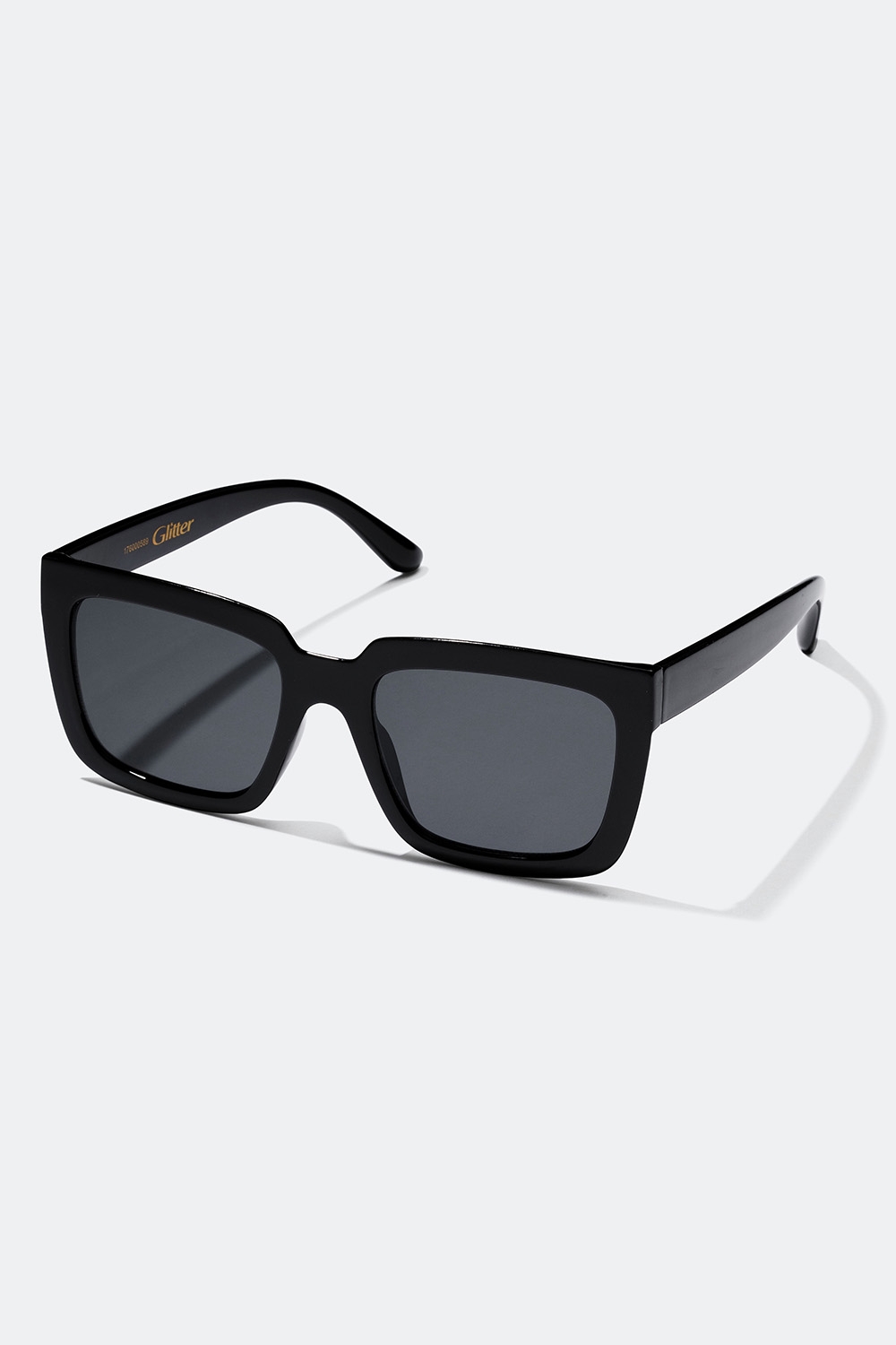 Svarte rektangulære solbriller i gruppen Accessories / Solbriller hos Glitter (176000589000)