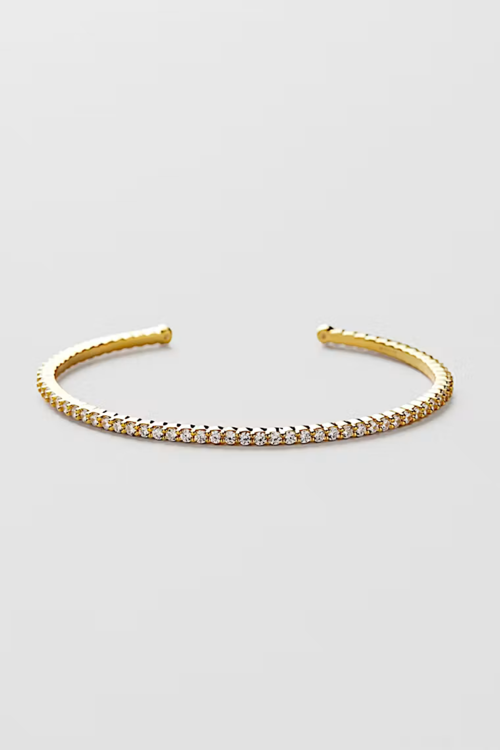 Claire Cuff Bracelet 18k Gold Plated i gruppen Safira - Armbånd hos Glitter (1200183-12-ONESIZE)