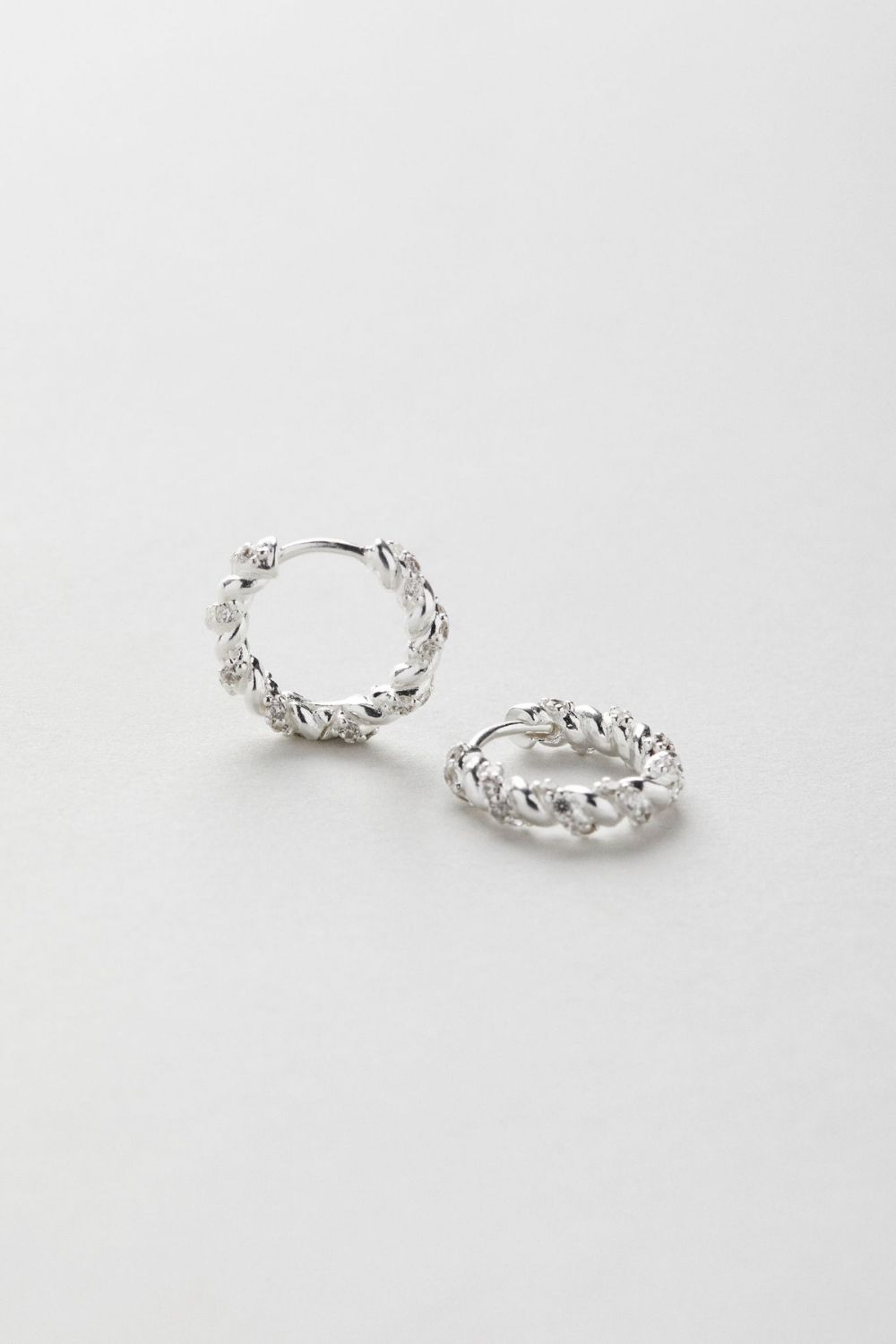 Friendship Hoops i gruppen Ekte sølv / Sølvøredobber / Øreringer i ekte sølv hos Glitter (1300855-11-ONESIZE)