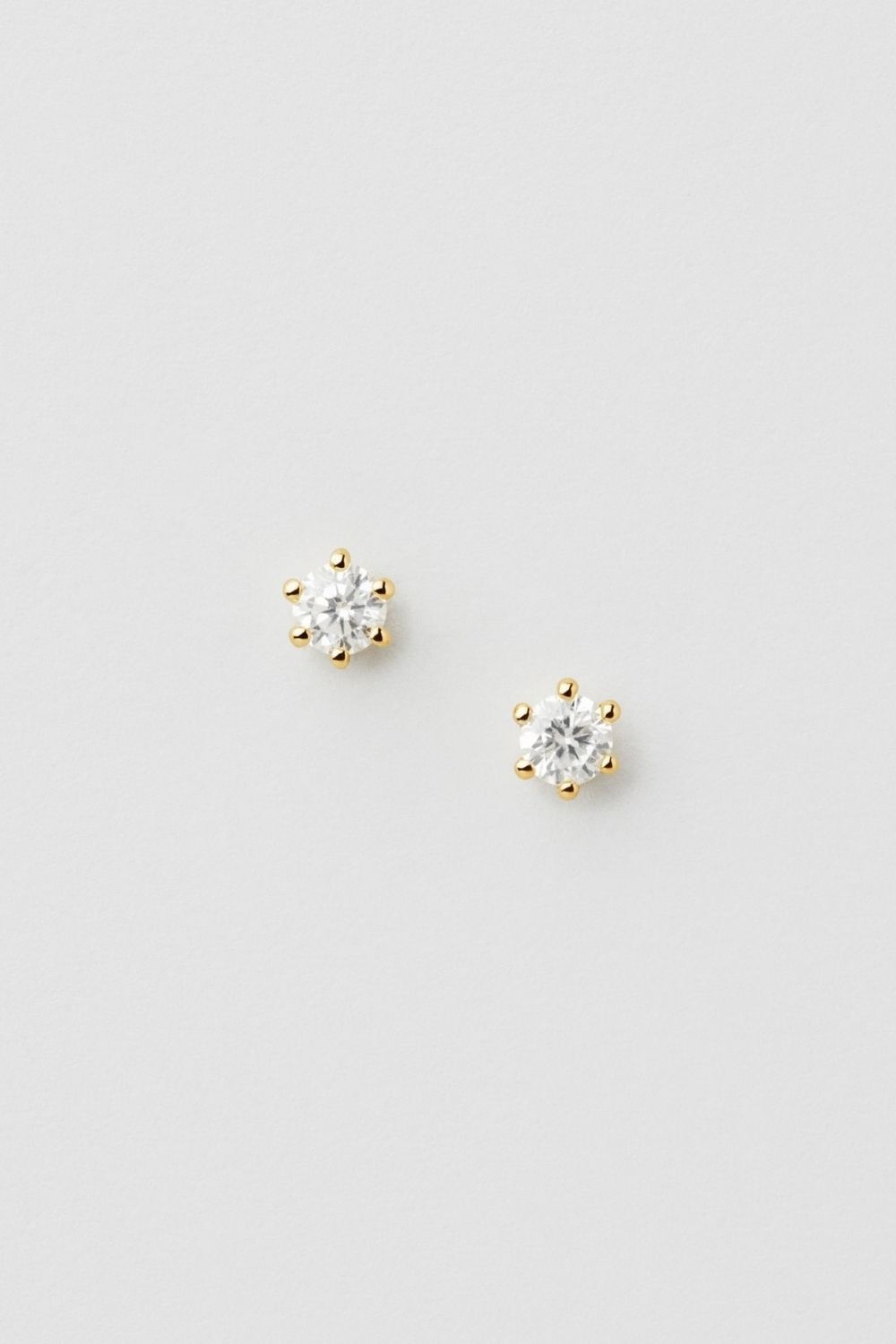 Love Bling Studs 24k Gold Plated i gruppen Gullbelagt ekte sølv / Gullbelagte øredobber hos Glitter (1301367-12-ONESIZE)