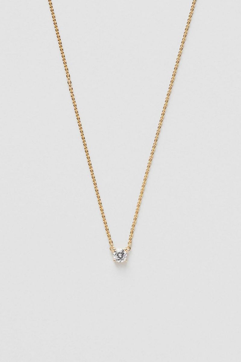 Reparo Necklace 24k Gold Plated i gruppen Gullbelagt ekte sølv / Gullbelagte halskjeder hos Glitter (1400561-12-ONESIZE)