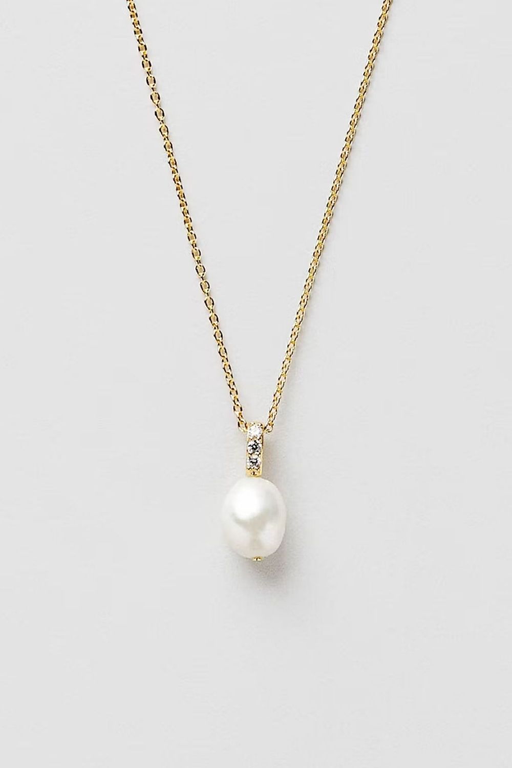 Harlow Necklace 24k Gold Plated i gruppen Smykker / Halskjeder / Halskjeder med anheng hos Glitter (1400656-12-ONESIZE)