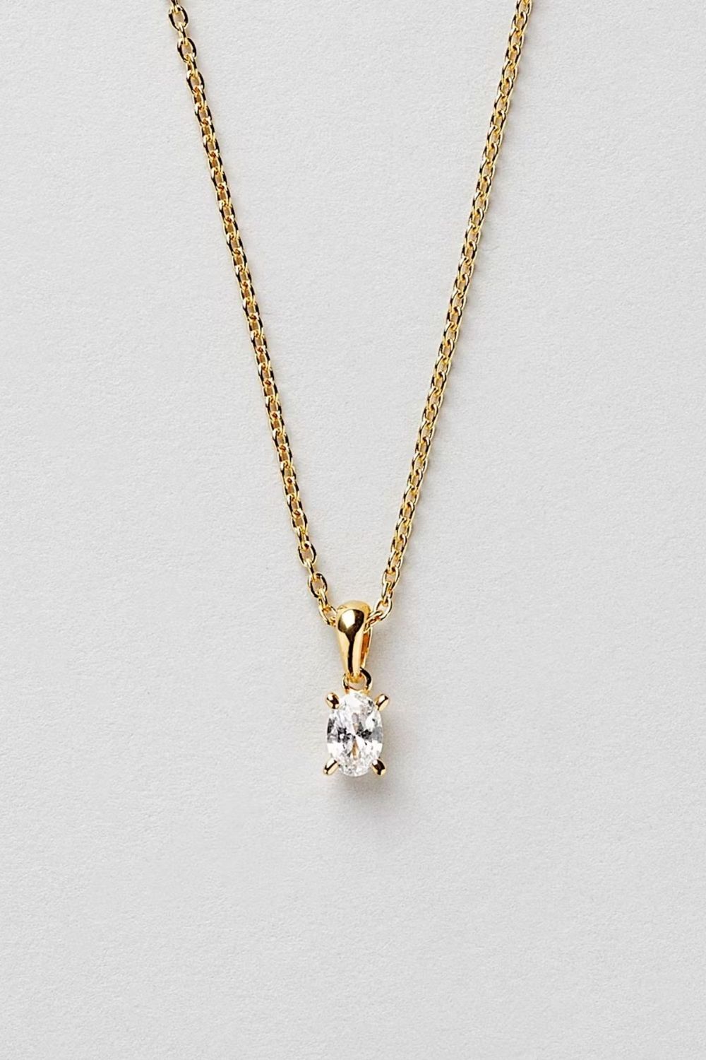 Disa Necklace 24k Gold Plated i gruppen Smykker / Halskjeder / Halskjeder med anheng hos Glitter (1400738-12-ONESIZE)