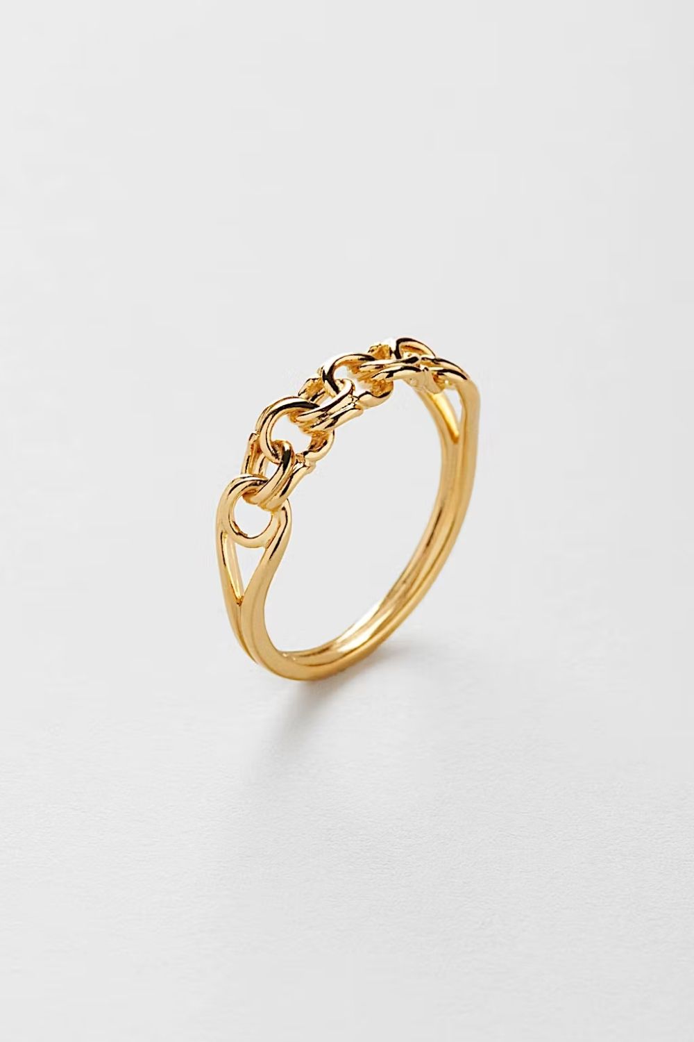 Bismarck Ring (S) 24k Gold Plated i gruppen Gullbelagt ekte sølv / Gullbelagte ringer hos Glitter (1500453-12)