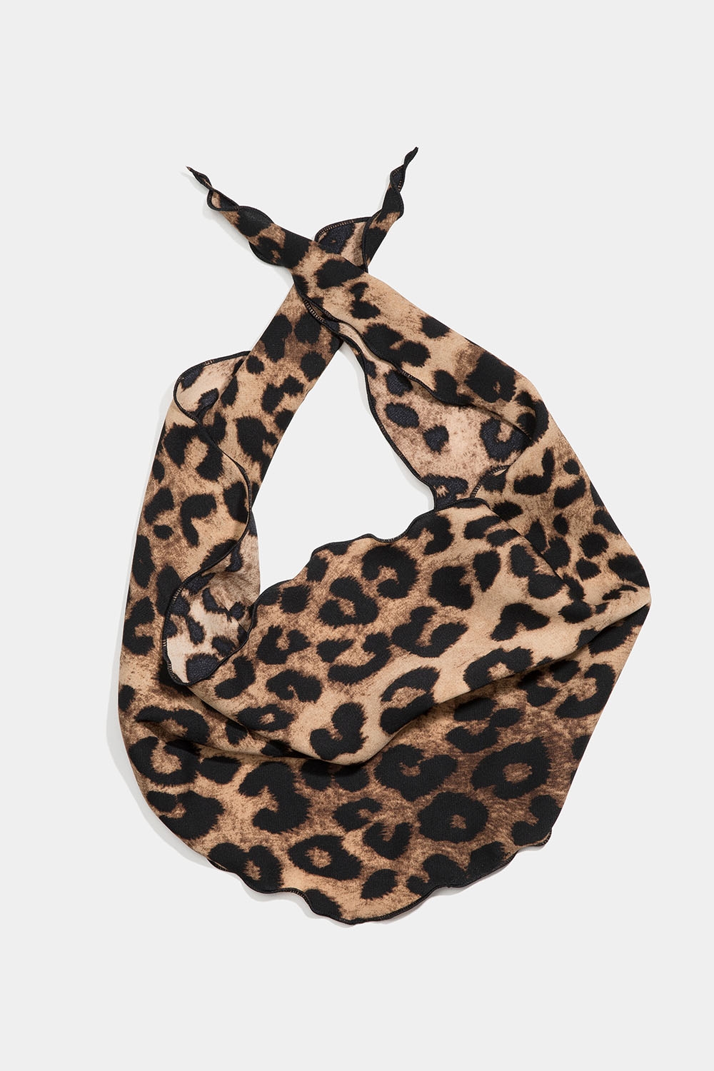 Skjerf med brunt leopardmønster i gruppen Accessories / Scarves hos Glitter (171001250500)