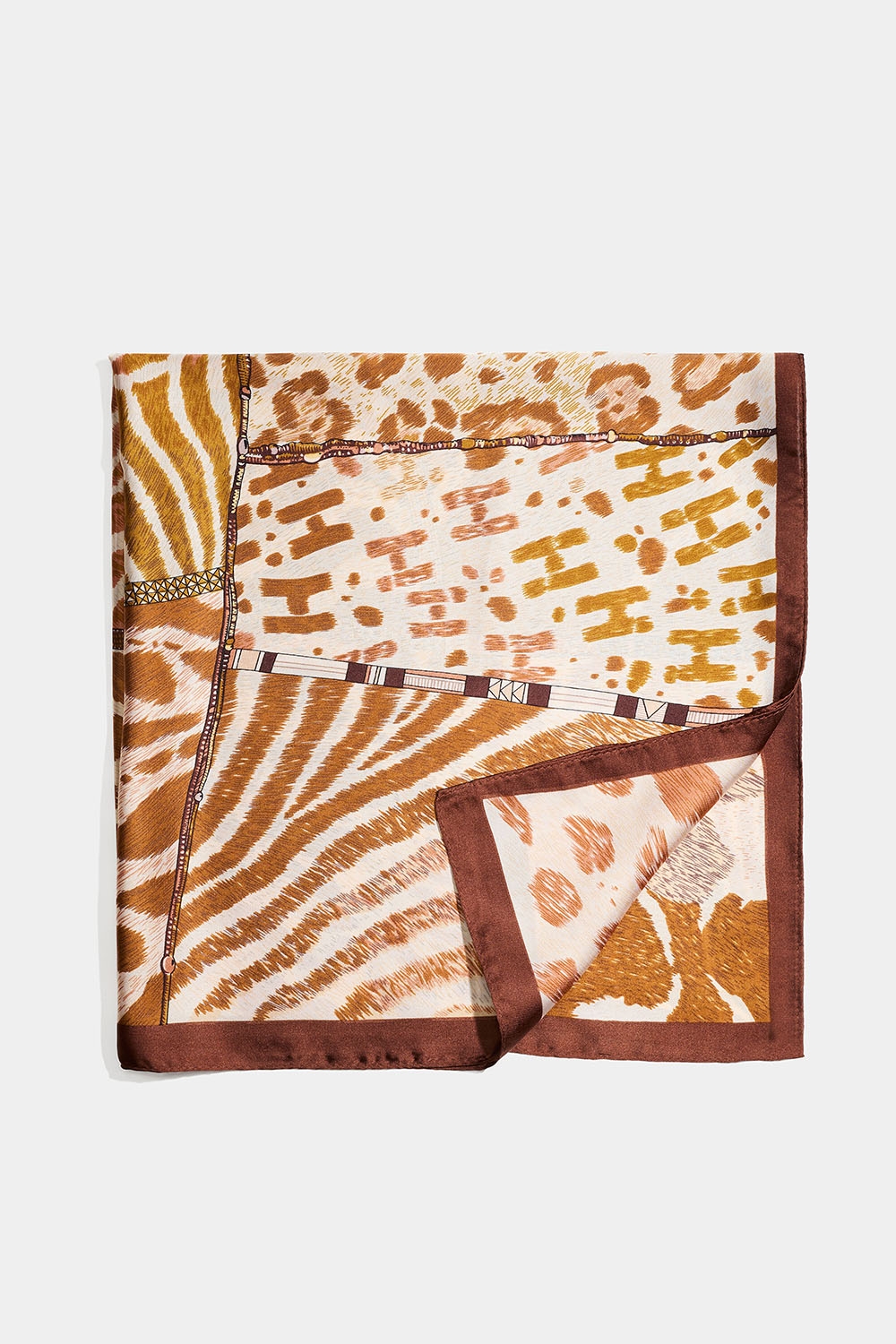 Satengskjerf med dyremønster i gruppen Store week / hos Glitter (171001530900)