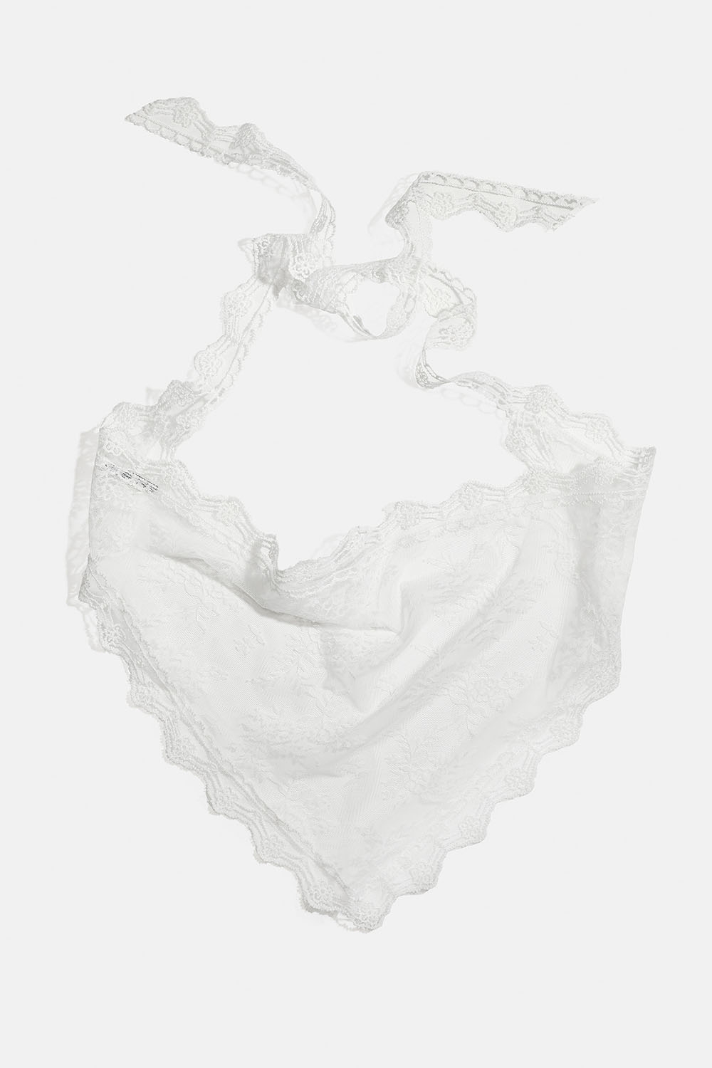 Hvit skjerf i blonde i gruppen Accessories / Scarves hos Glitter (171001563000)