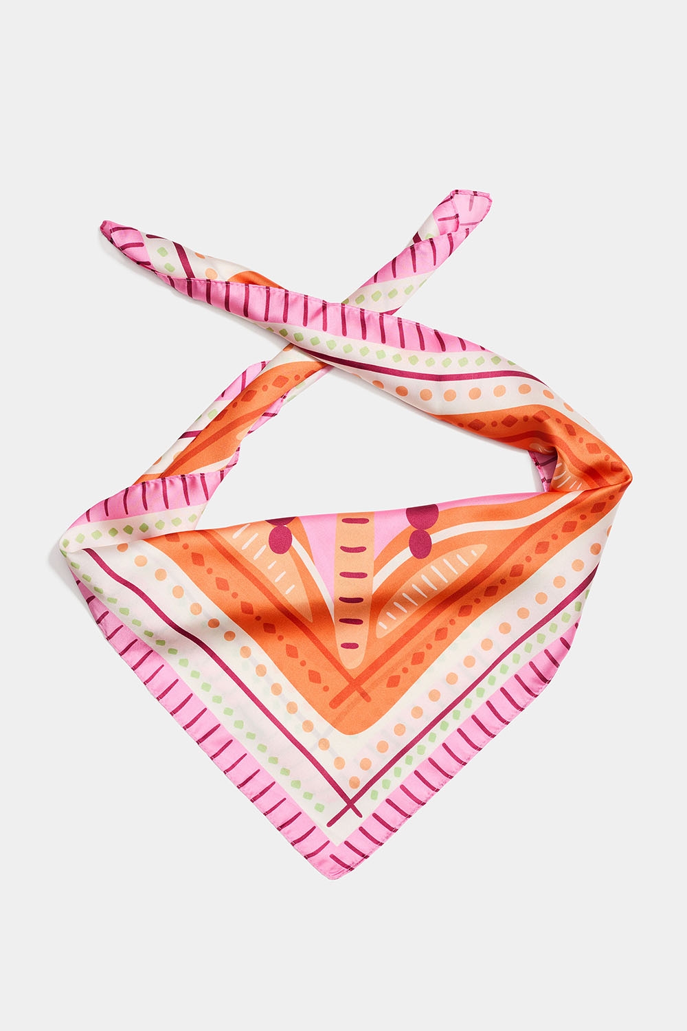 Skjerf med palme- og blomstermotiv i gruppen Accessories / Scarves hos Glitter (171001635400)