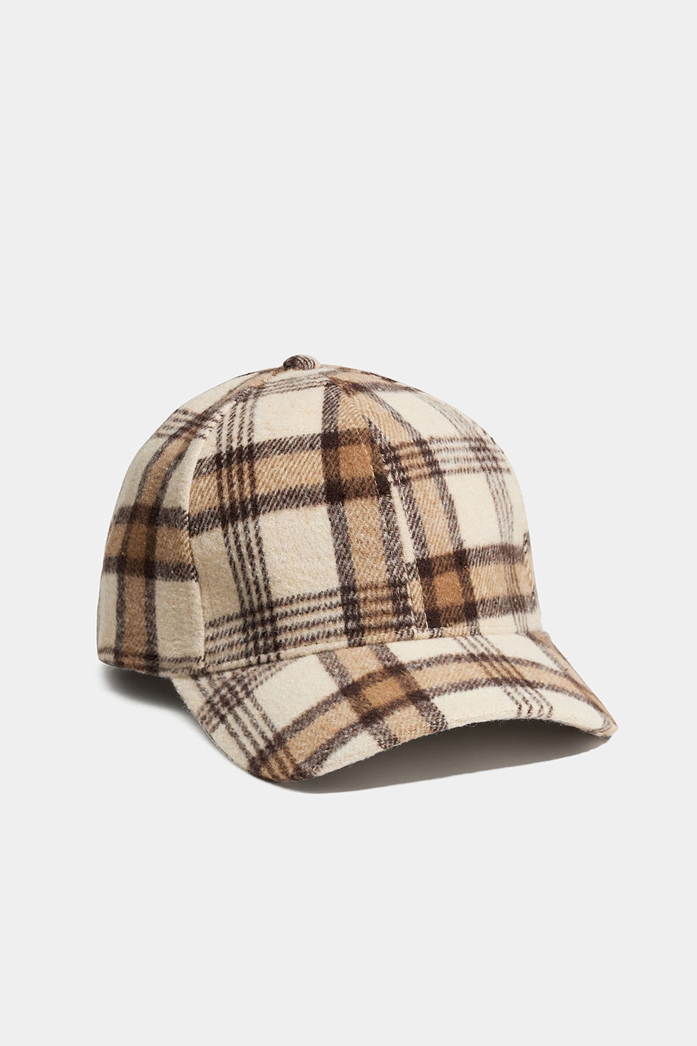 Rutete brun caps i gruppen Accessories / Hatter & kapser hos Glitter (171001748400)