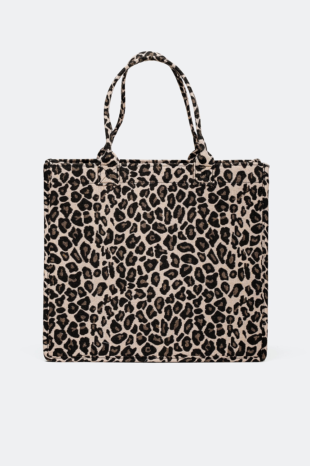Leopardmønstret handleveske i gruppen Vesker / Shoppers hos Glitter (172000730900)