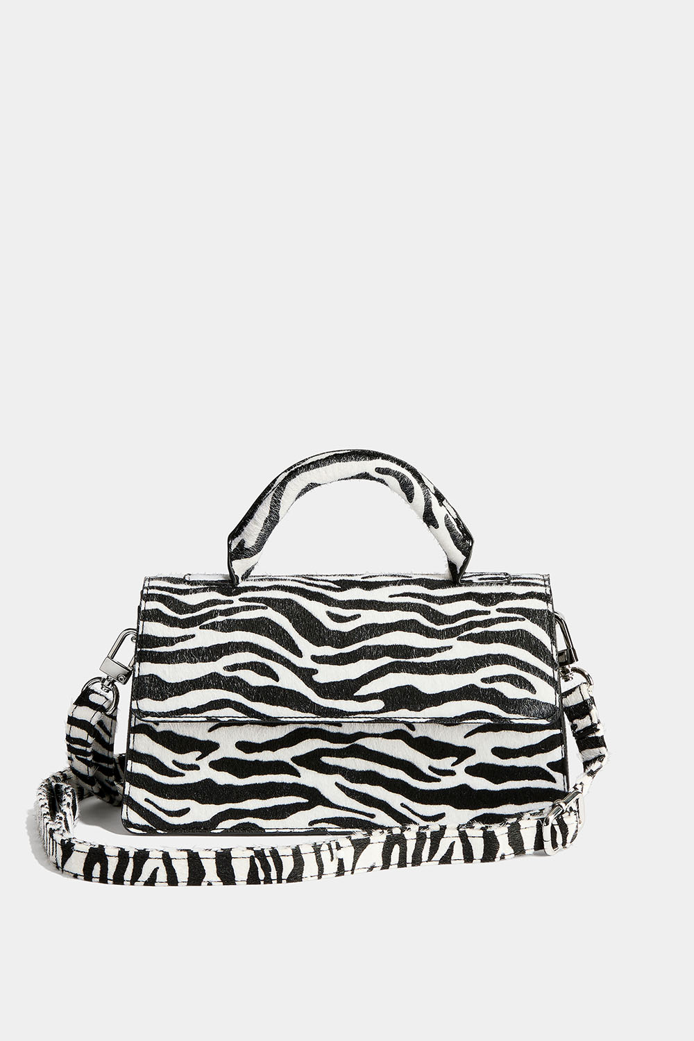 Liten, sebramønstret, rektangulær veske i gruppen Vesker hos Glitter (172001660800)