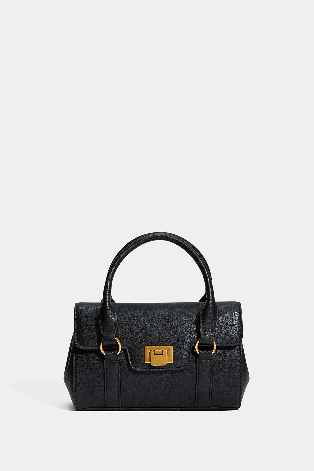 Liten svart veske med dobbelthåndtak i gruppen Don Donna - vesker hos Glitter (172002009000)