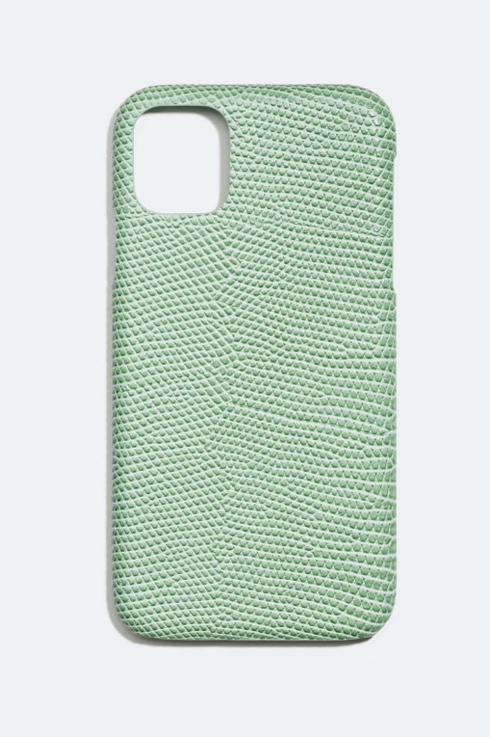 Grønt mobildeksel med slangeskinnmønster, iPhone i gruppen Accessories / Mobiltilbehør / Mobildeksel / iPhone 11 / XR hos Glitter (17400008)