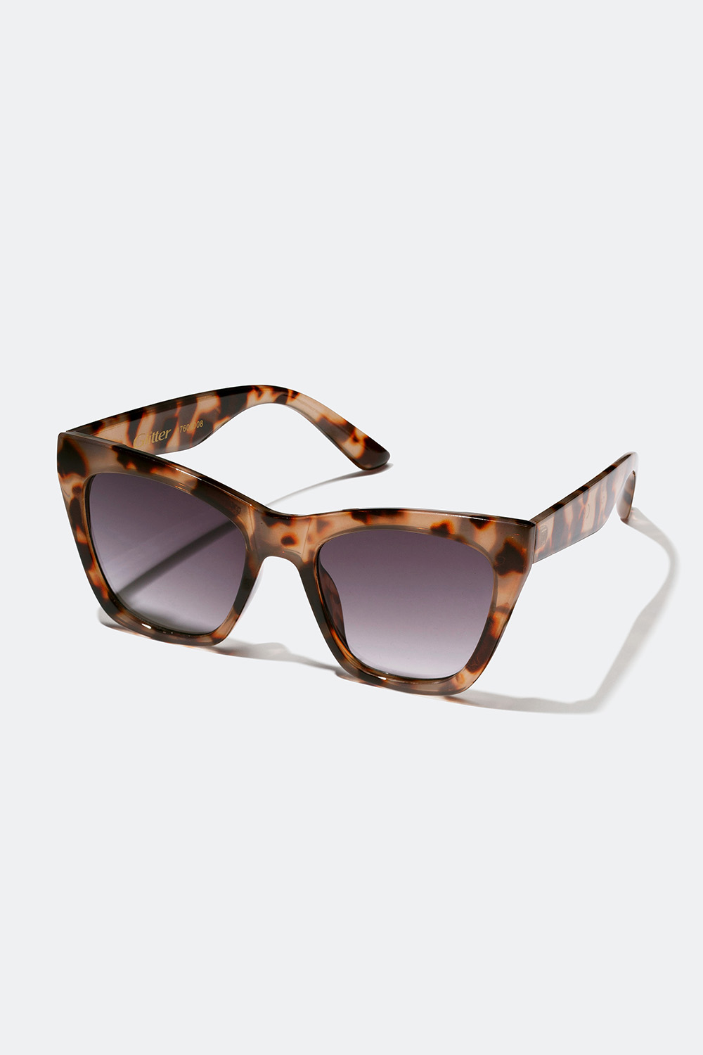 Cateye-solbriller med skilpaddemønstret innfatning i gruppen Accessories / Solbriller hos Glitter (17600008)