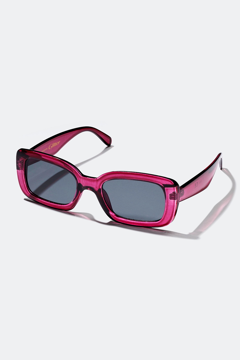 Lilla solbriller med rektangulært design i gruppen Solbriller hos Glitter (176000436700)