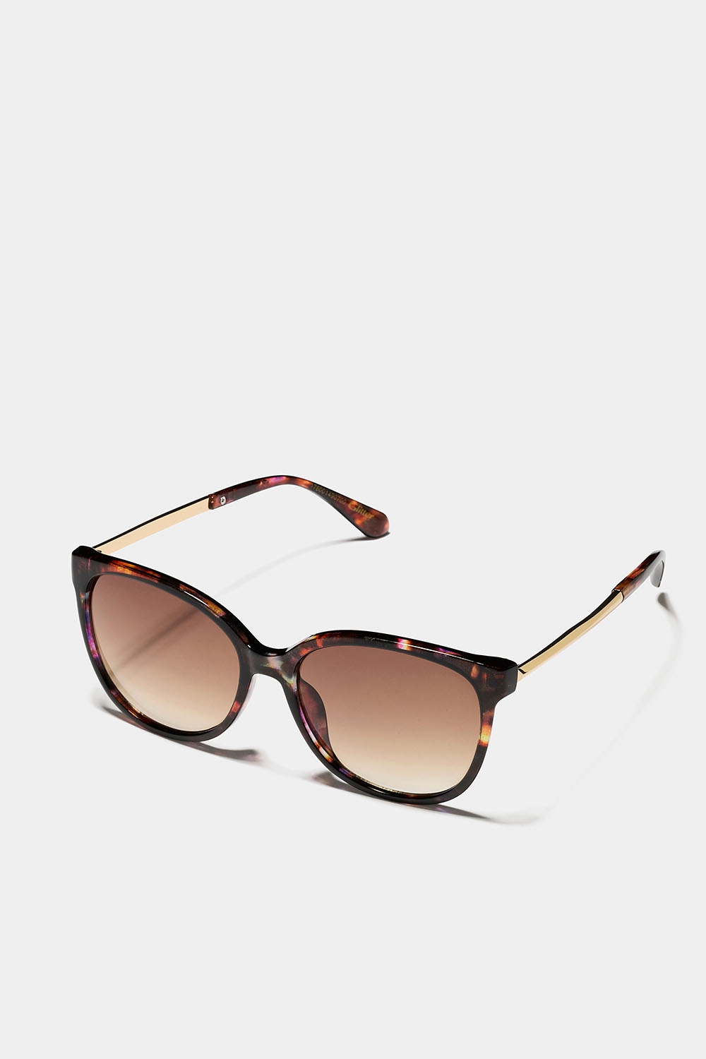 Skilpaddemønstrede solbriller med gullfargede stenger i gruppen Accessories / Solbriller hos Glitter (176001490700)