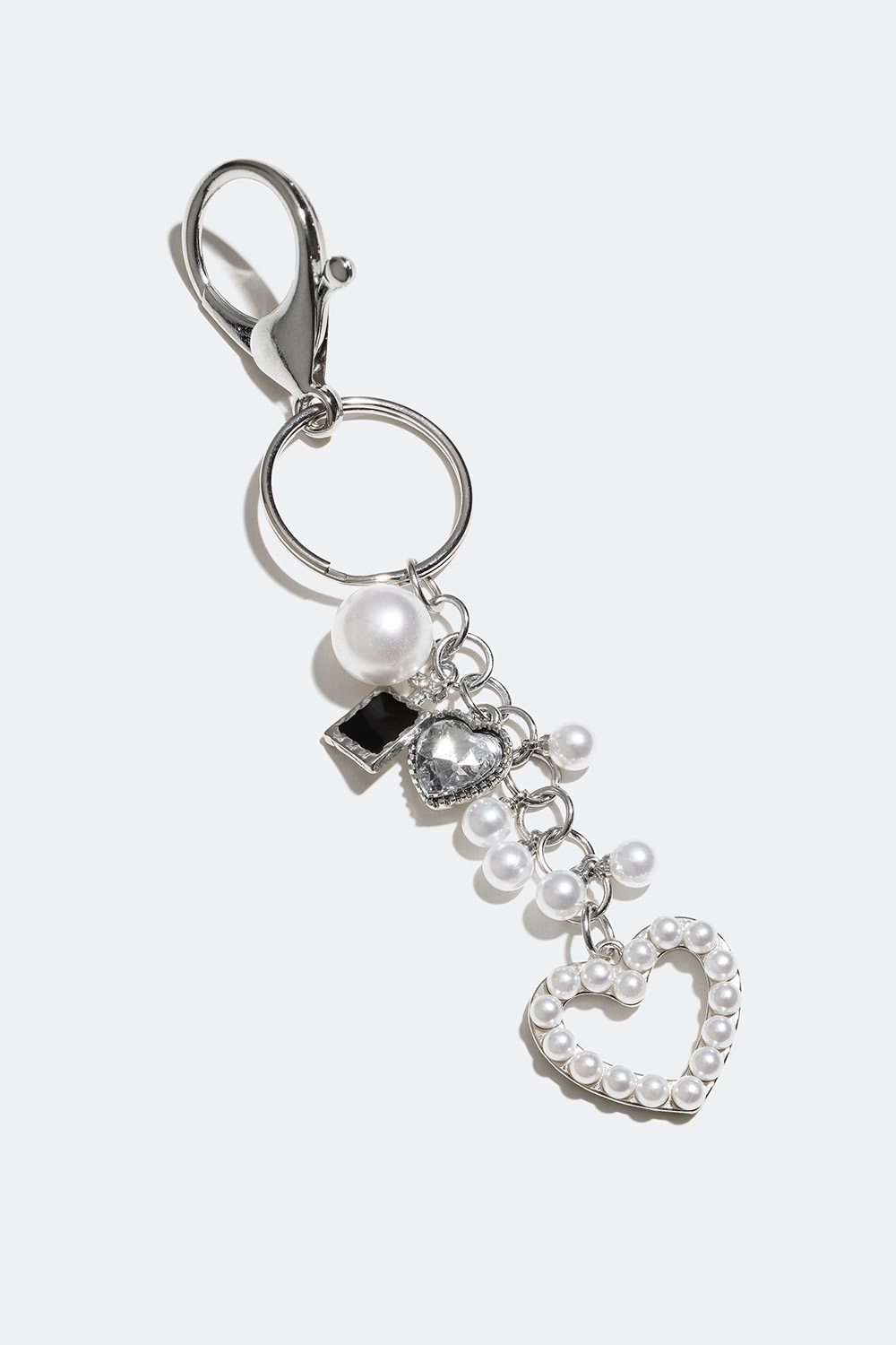Nøkkelring med hjerte og perler i gruppen Accessories / Nøkkelringer hos Glitter (177000261000)