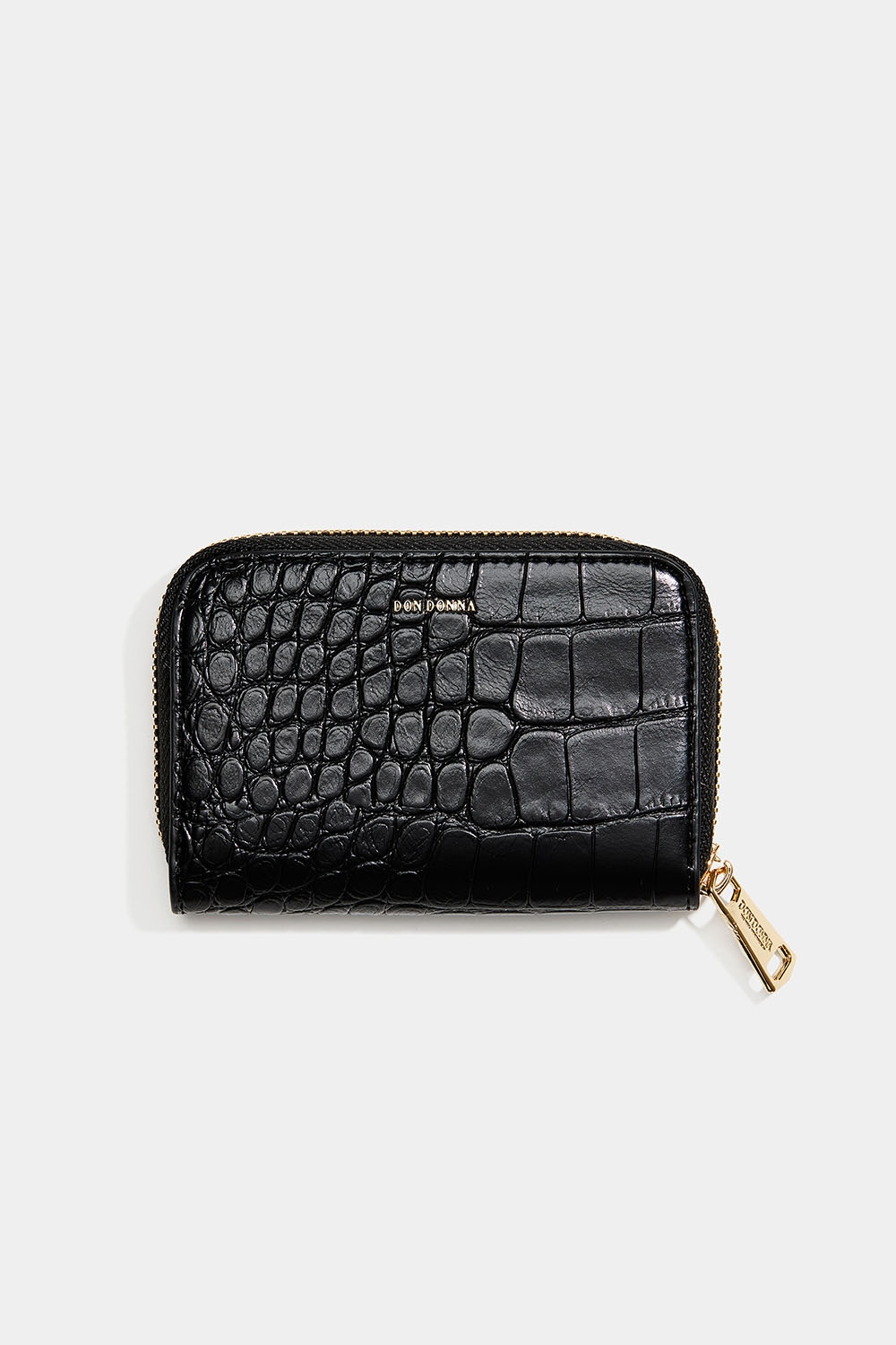 Svart krokodillemønstret lommebok i gruppen Accessories / Lommebøker & kortholdere / Lommebøker hos Glitter (177000369400)