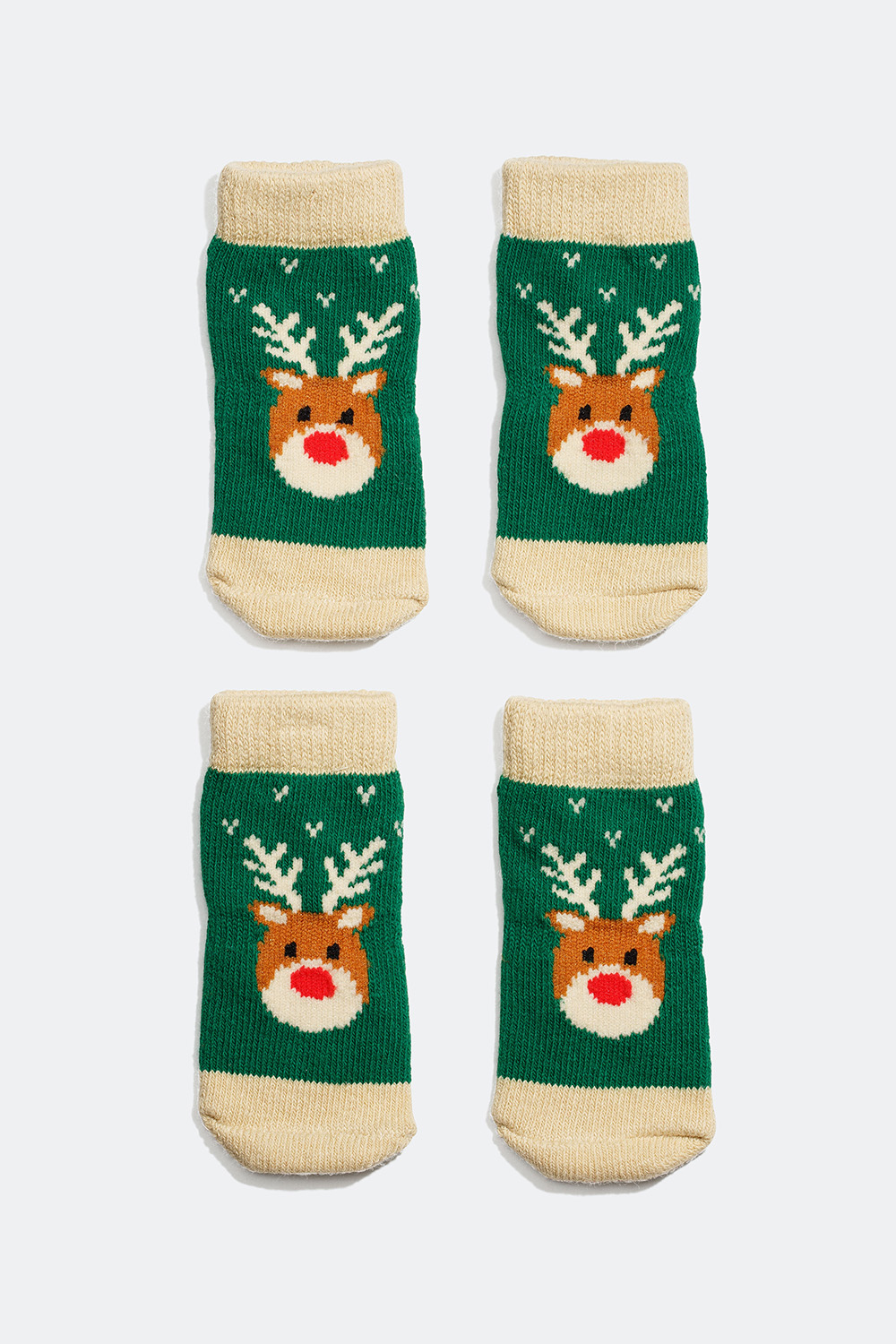 Sokker med reinsdyr til kjæledyr i gruppen Jul / Christmas Pet hos Glitter (17800015)