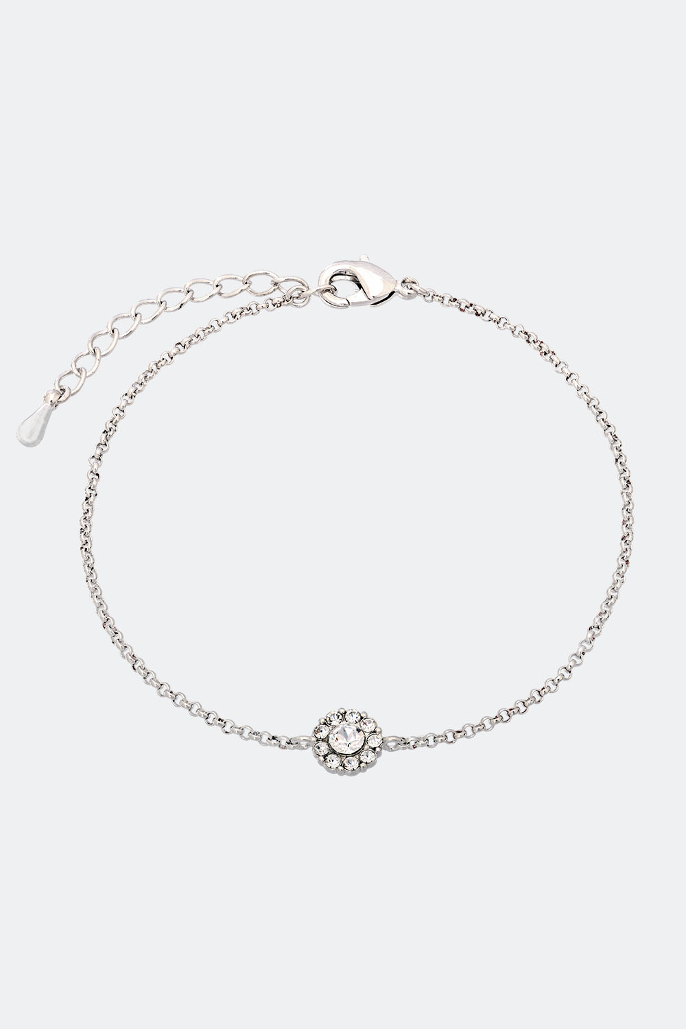 Petite Miss Sofia bracelet - Crystal (Silver) i gruppen Lily and Rose - Armbånd hos Glitter (251000020201)