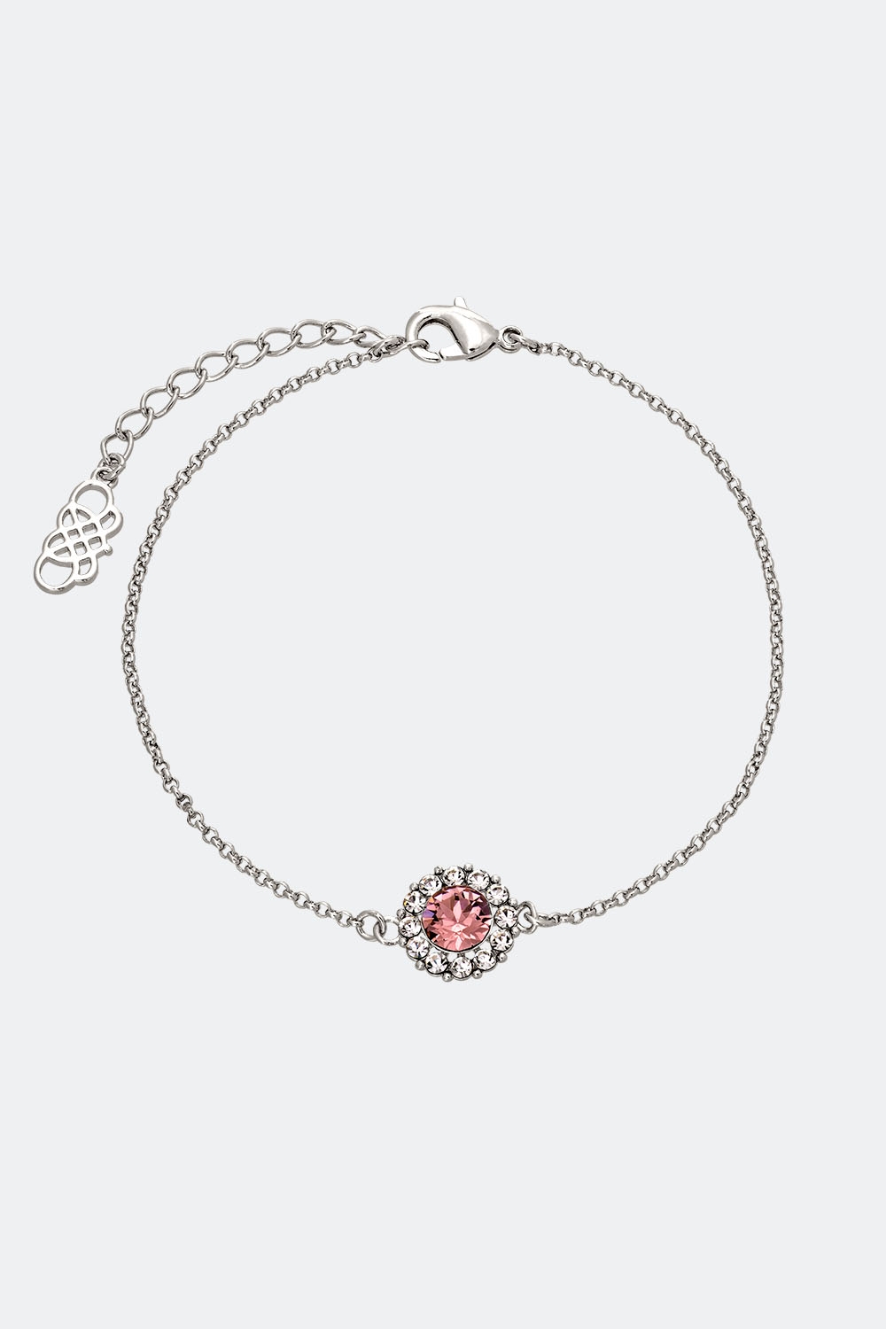 Celeste bracelet - Vintage rose (Silver) i gruppen Lily and Rose - Armbånd hos Glitter (251000075101)