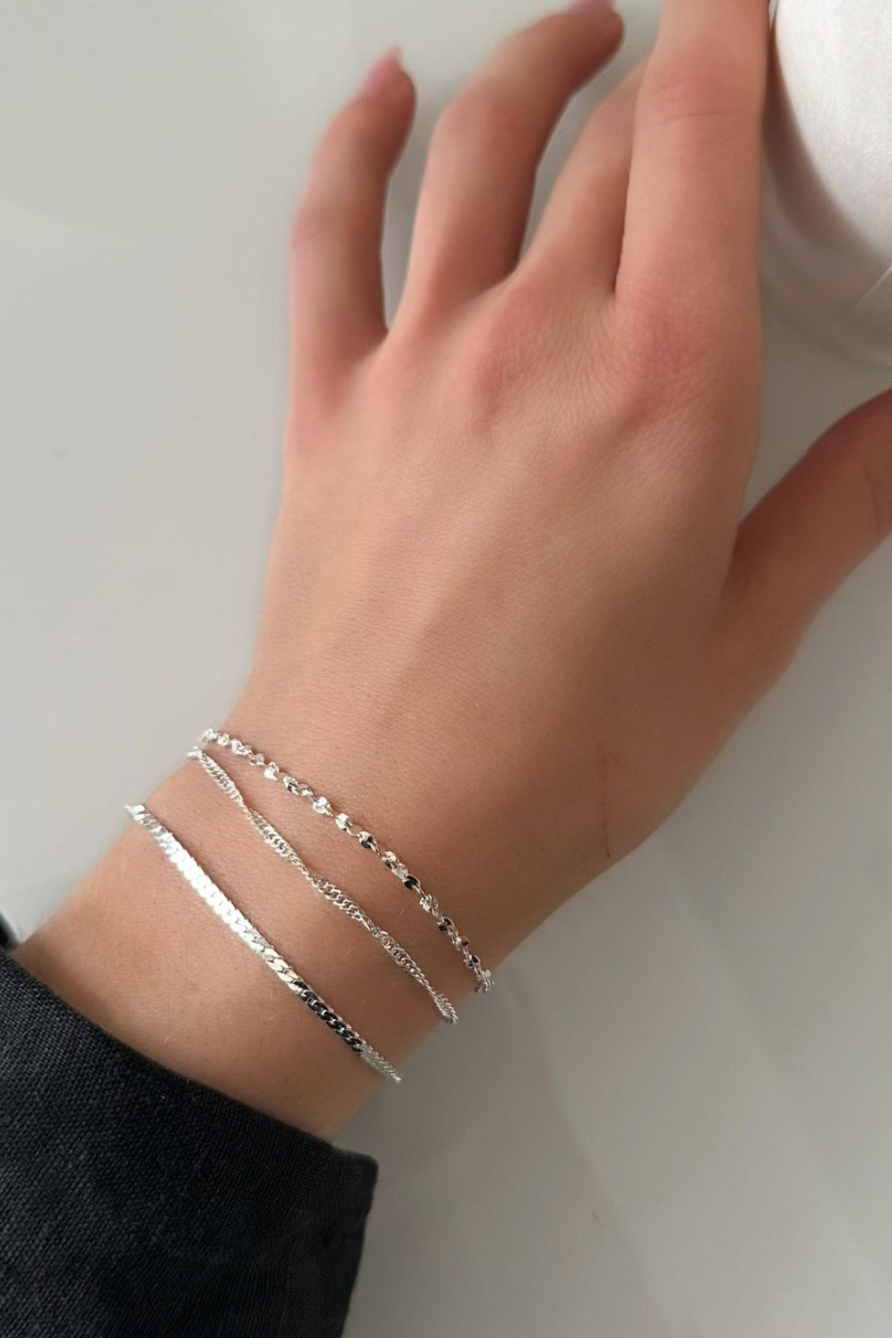 Lenkearmbånd, 3-pakning i gruppen Smykker / Armbånd / Flerpakning hos Glitter (251001121001)