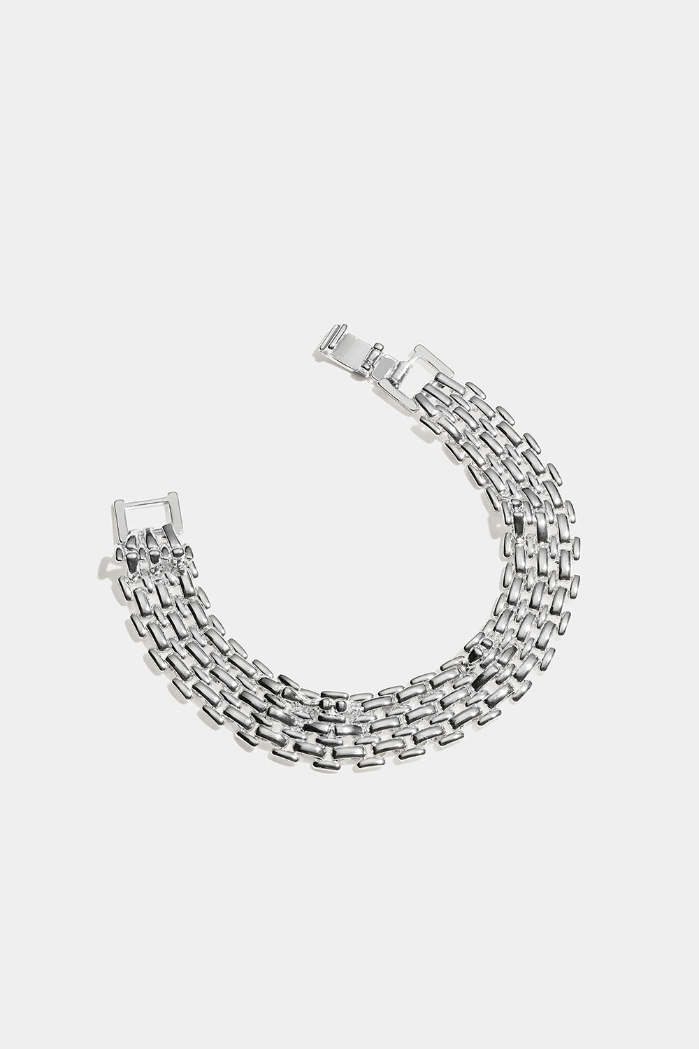 Bredt armband med tett kjede i gruppen Smykker / Armbånd / Brede hos Glitter (251001961001)