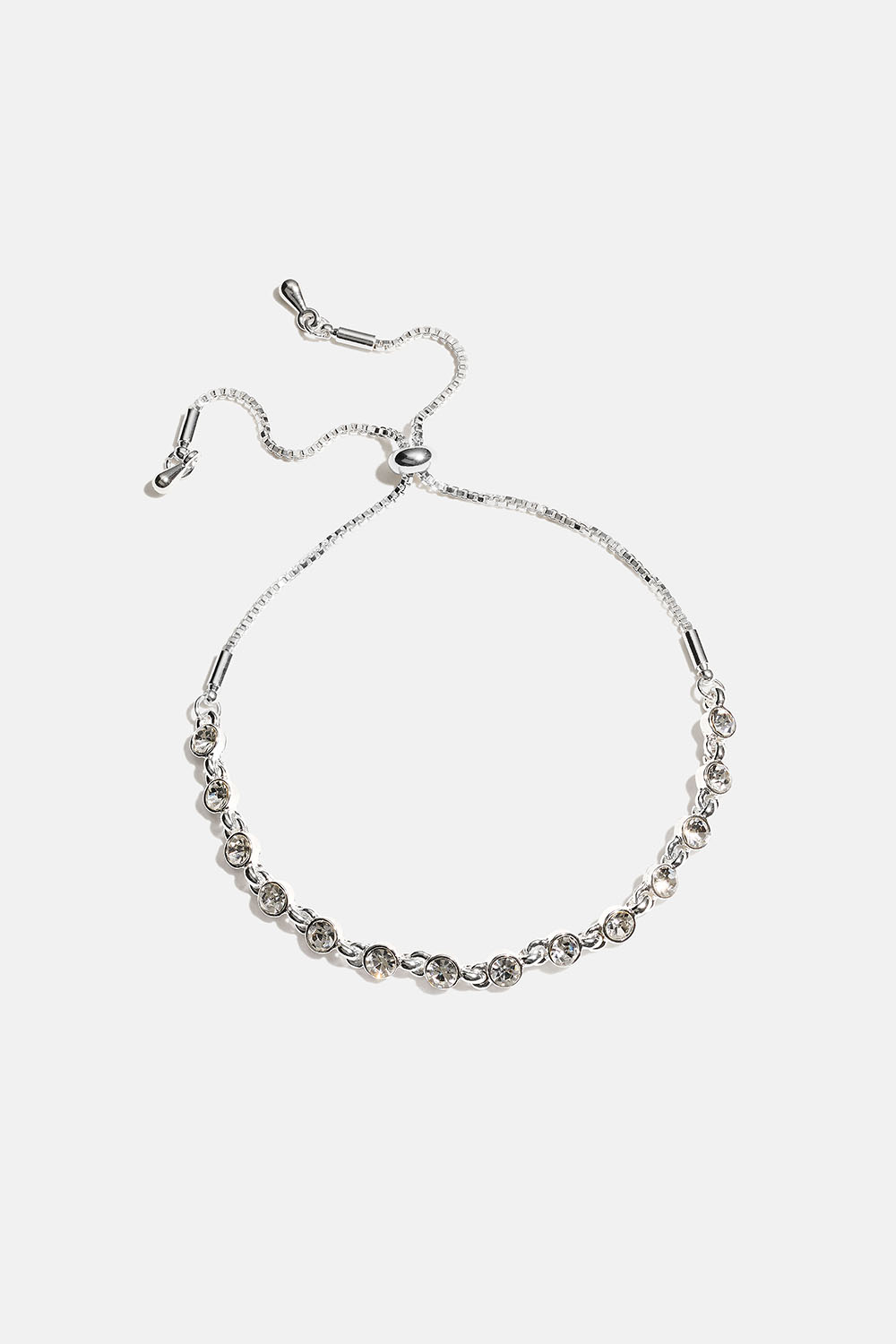 Armbånd med små runde glassteiner i gruppen Smykker / Armbånd / Rhinestone hos Glitter (251002051001)