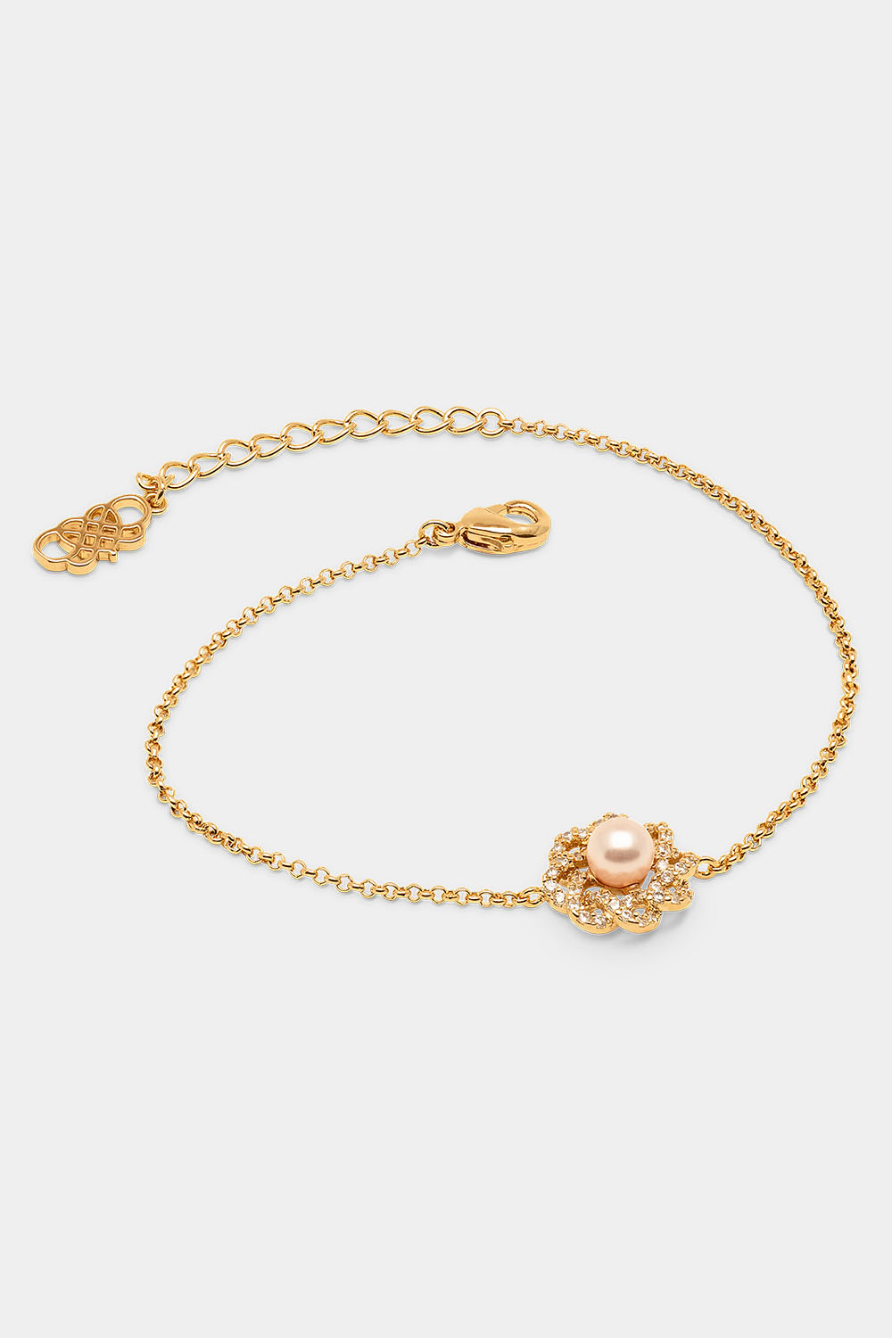 Fleur bracelet - Rosaline i gruppen Lily and Rose - Armbånd hos Glitter (251002242002)