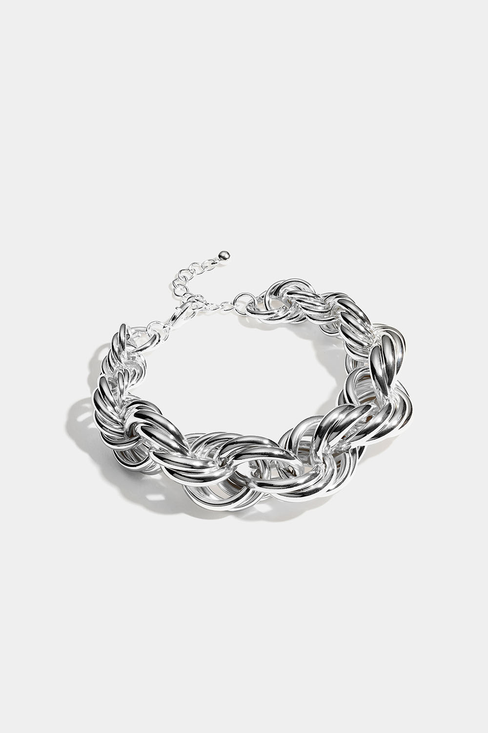 Grovt kjedearmbånd med vridd design i gruppen Smykker / Armbånd hos Glitter (251002261001)
