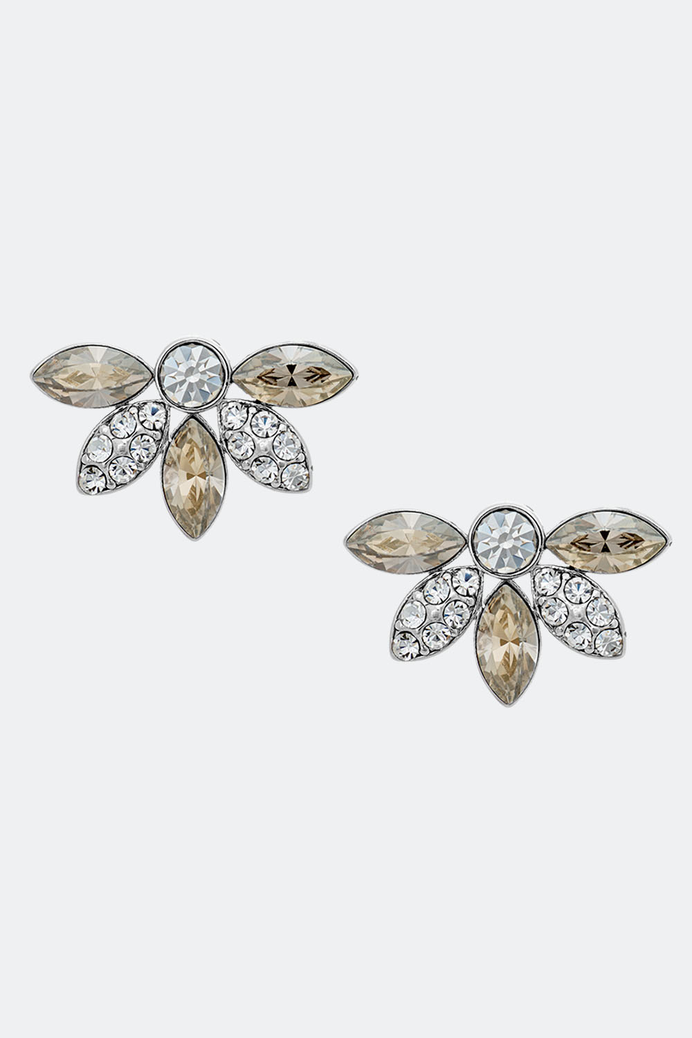 Petite Lucia earrings - Silvershade (Silver) i gruppen Lily and Rose - Øredobber hos Glitter (253000439501)