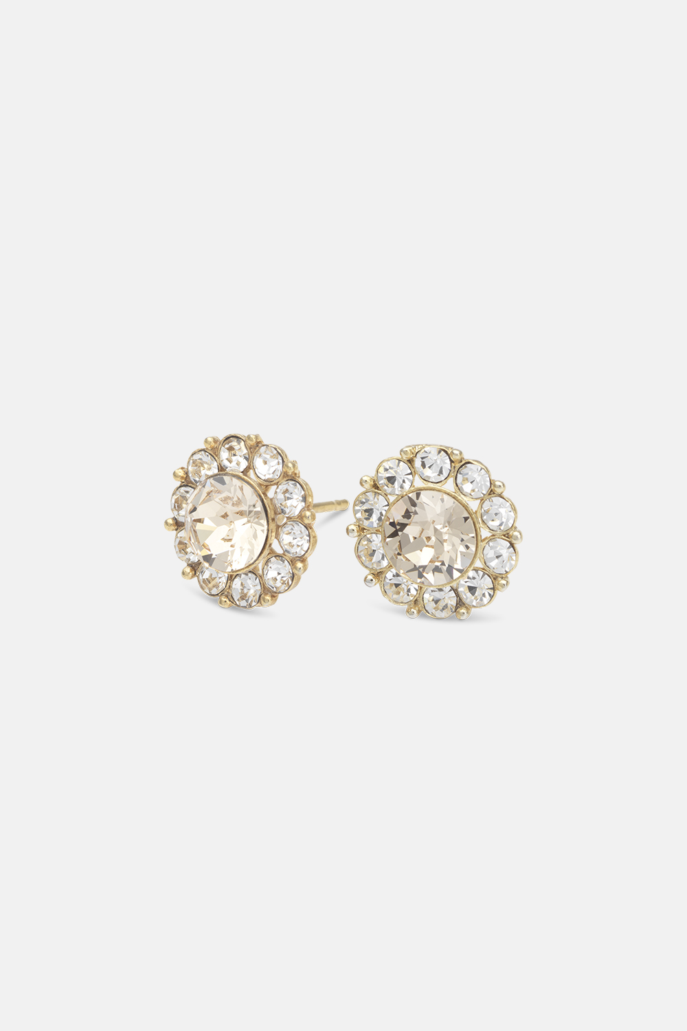 New Miss Sofia earrings - Light silk (Gold) i gruppen Smykker / Øredobber / Studs hos Glitter (253001662002)