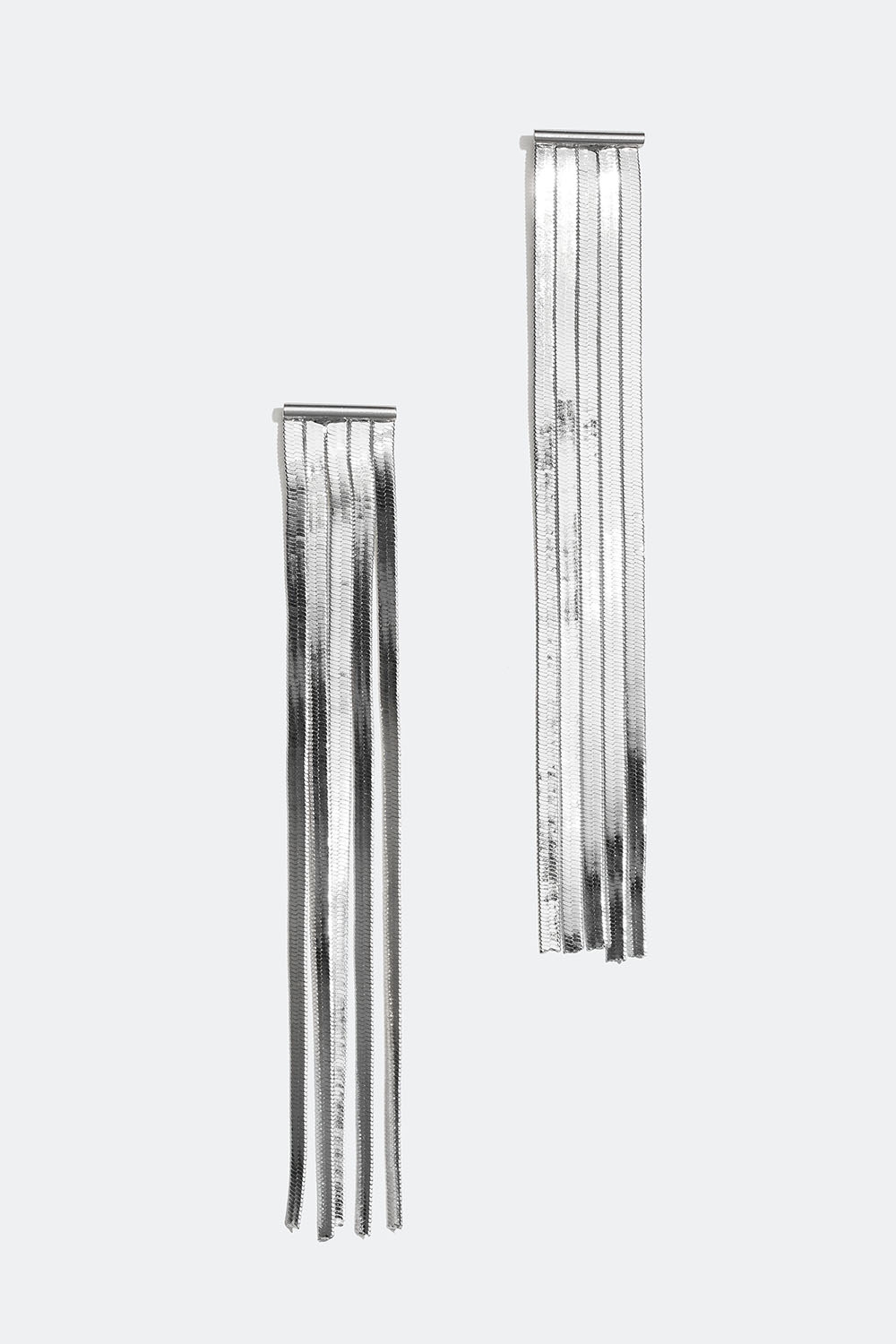 Lange øredobber med flate lenker i gruppen Smykker / Øredobber hos Glitter (253005621001)