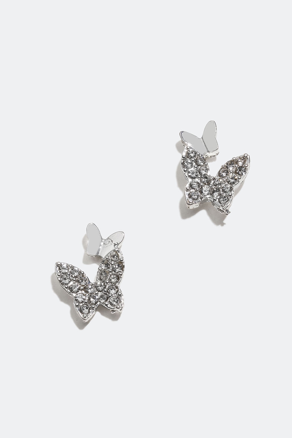 Små øredobber med sommerfugler og glassteiner i gruppen Smykker / Øredobber / Studs hos Glitter (253005720201)