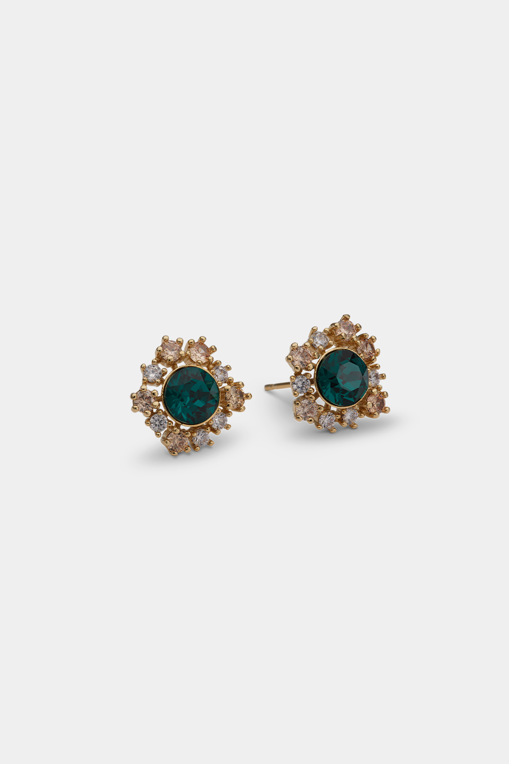 New Emily earrings - Emerald i gruppen Smykker / Øredobber / Studs hos Glitter (253010787502)