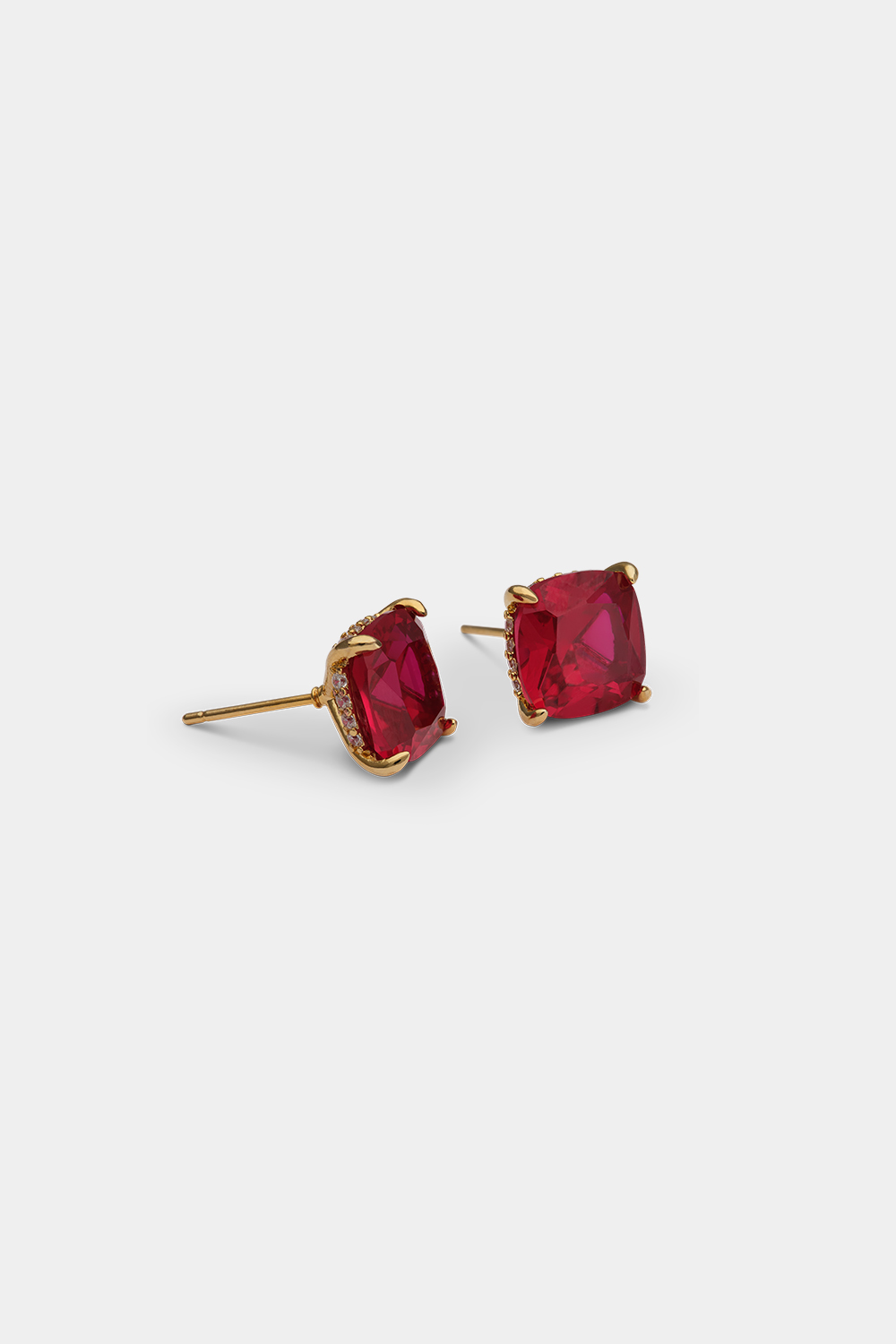 Desiree studs - Garnet i gruppen Smykker / Øredobber / Studs hos Glitter (253010796002)