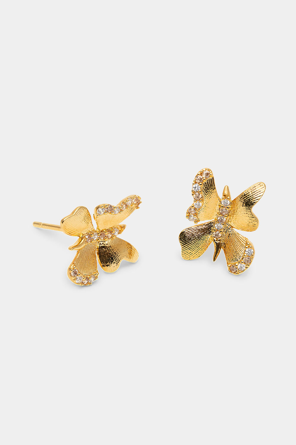 Brigitte earrings - Champagne mist i gruppen Smykker / Øredobber / Studs hos Glitter (253011542002)