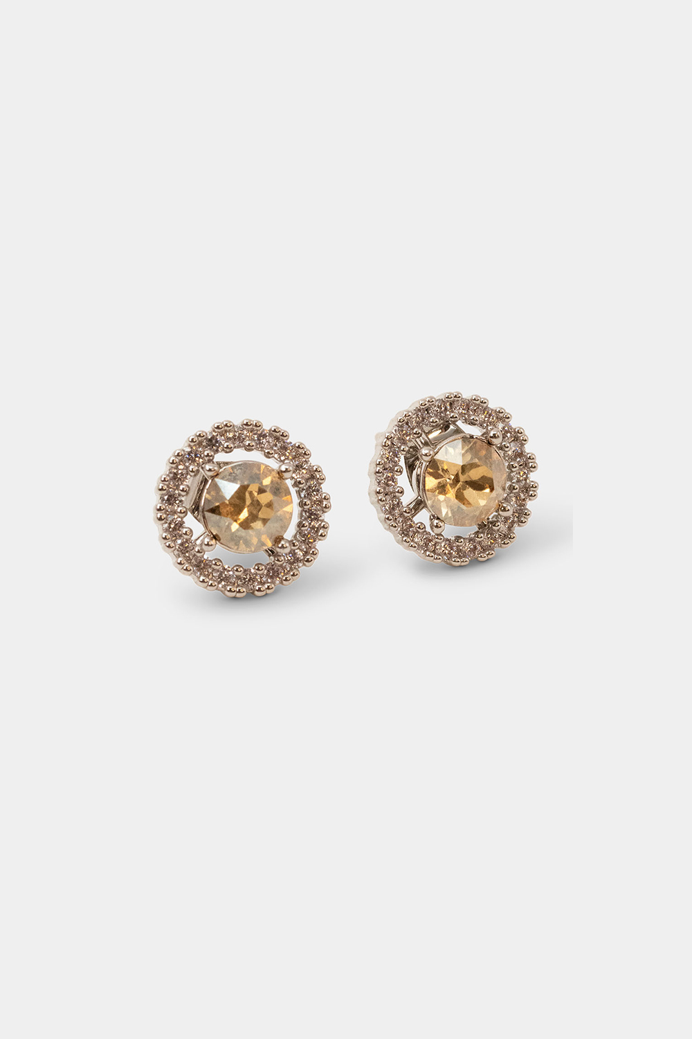 Miranda Twist earrings - Champagne mist i gruppen Lily and Rose - Øredobber hos Glitter (253746838300)