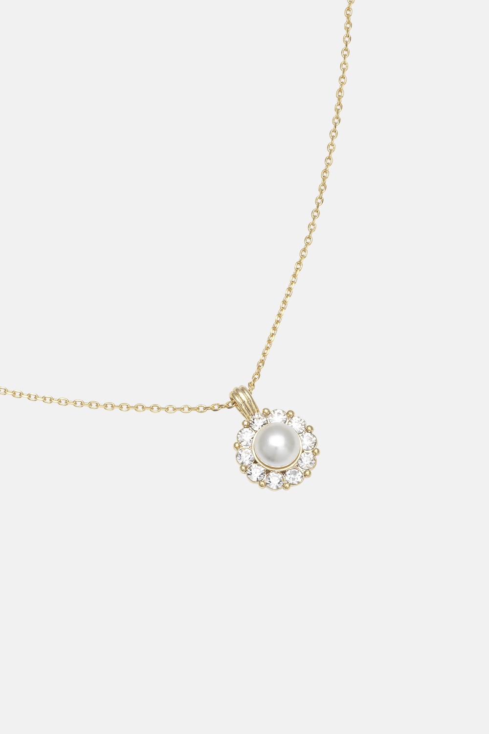 New Sofia pearl necklace - Ivory i gruppen Smykker / Halskjeder / Halskjeder med anheng hos Glitter (254000072002)