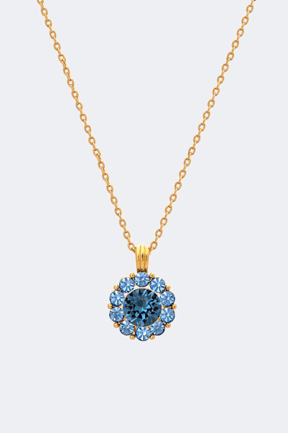 Sofia necklace - Royal blue i gruppen Lily and Rose - Halskjeder hos Glitter (254000107002)