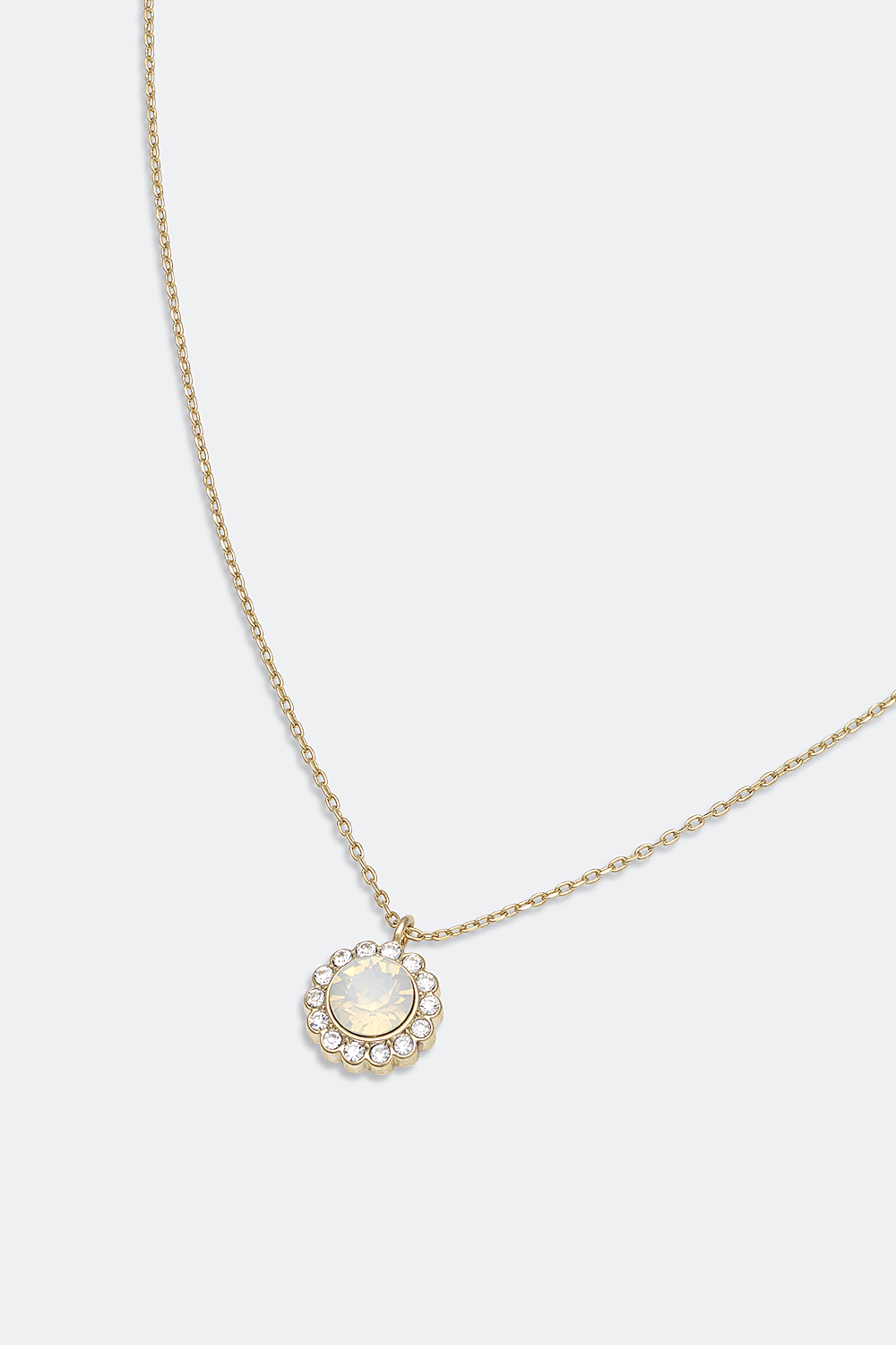 Miss Bea necklace - White opal i gruppen Lily and Rose - Halskjeder hos Glitter (254000263102)