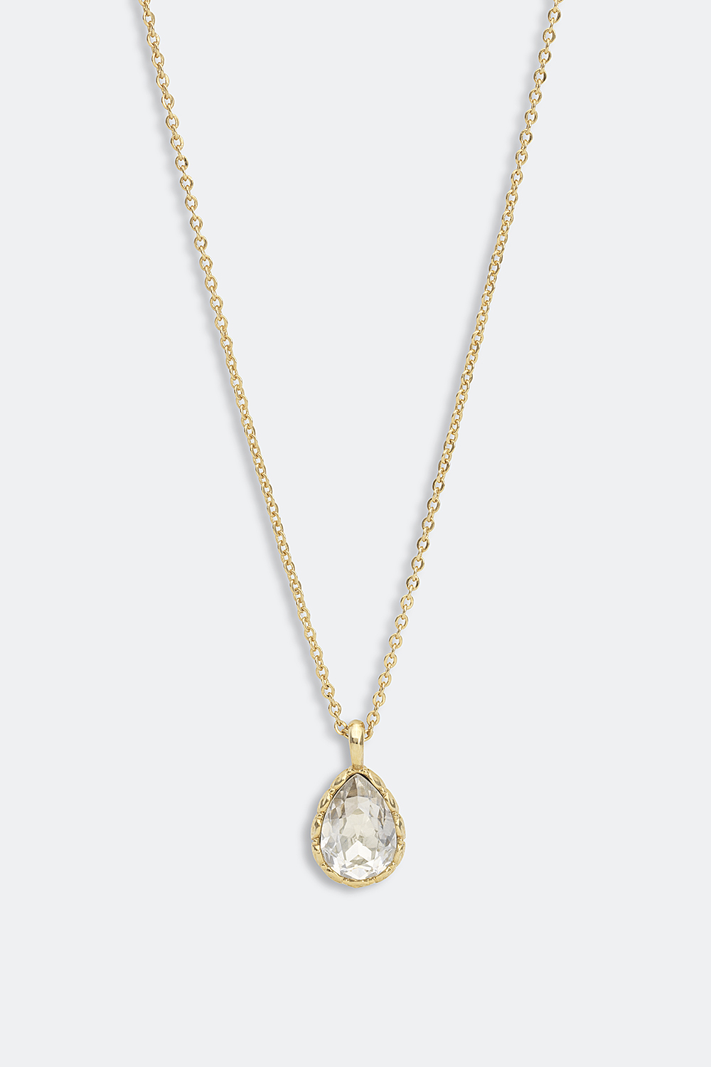Zoe necklace - Crystal (Gold) i gruppen Lily and Rose - Halskjeder hos Glitter (254000280202)