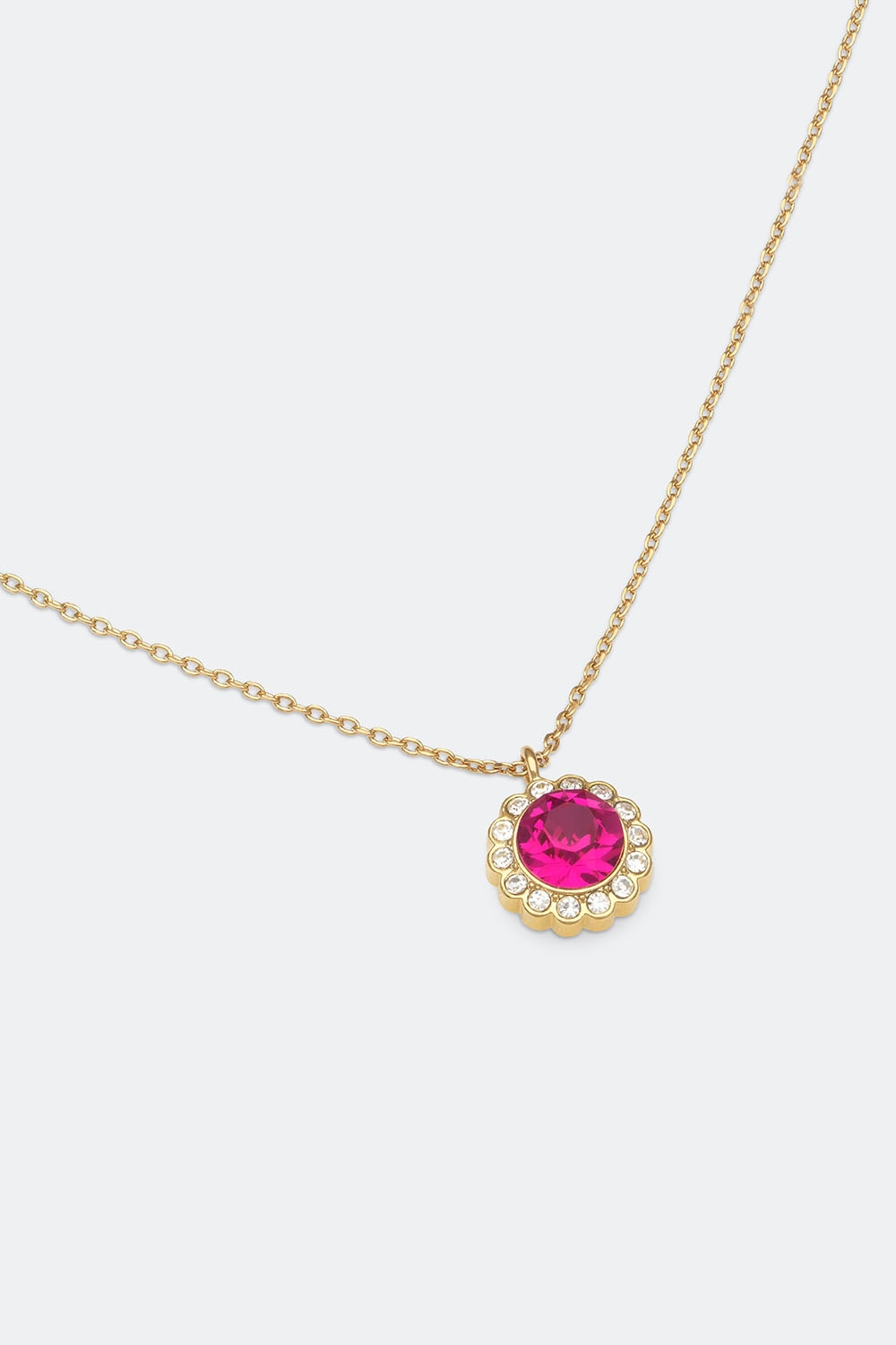 Miss Bea necklace - Intense pink i gruppen Lily and Rose - Halskjeder hos Glitter (254000515502)