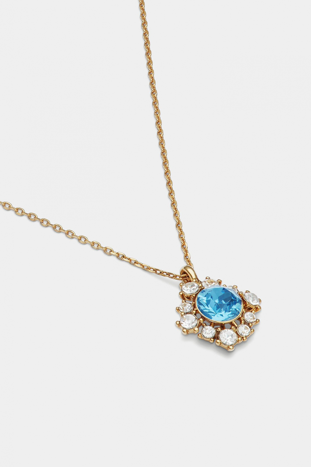 Emily necklace - Ice blue i gruppen Lily and Rose - Halskjeder hos Glitter (254000667102)