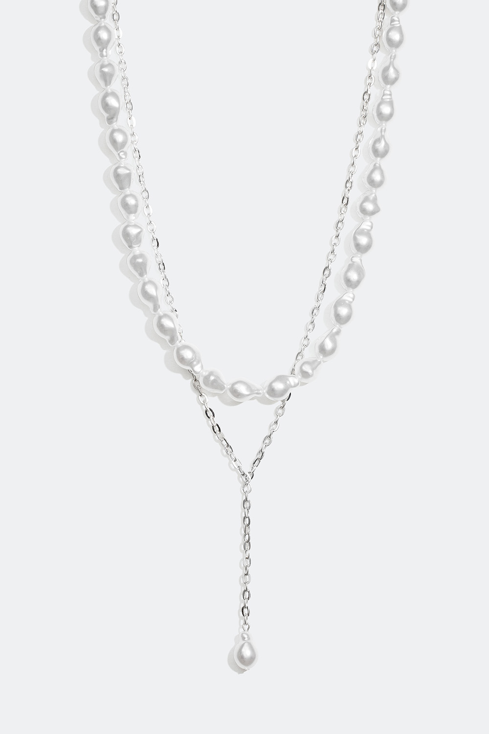 Dobbelt halskjede med perler i gruppen Smykker / Halskjeder hos Glitter (254000781001)