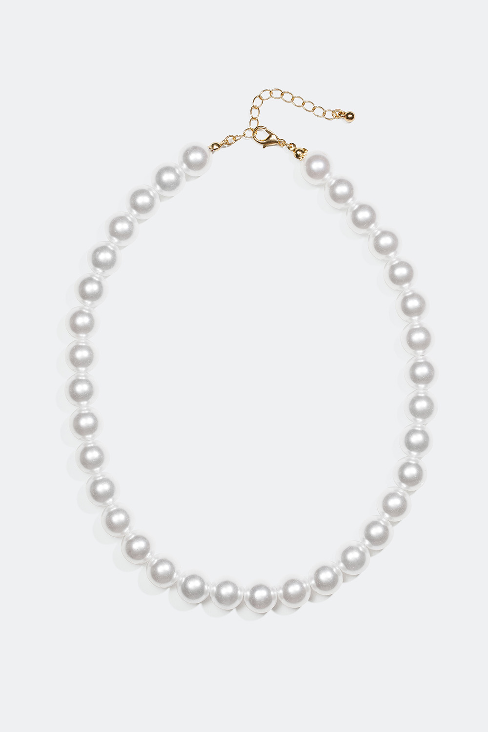 Perlekjede med store perler i gruppen Smykker / Halskjeder hos Glitter (254000803102)