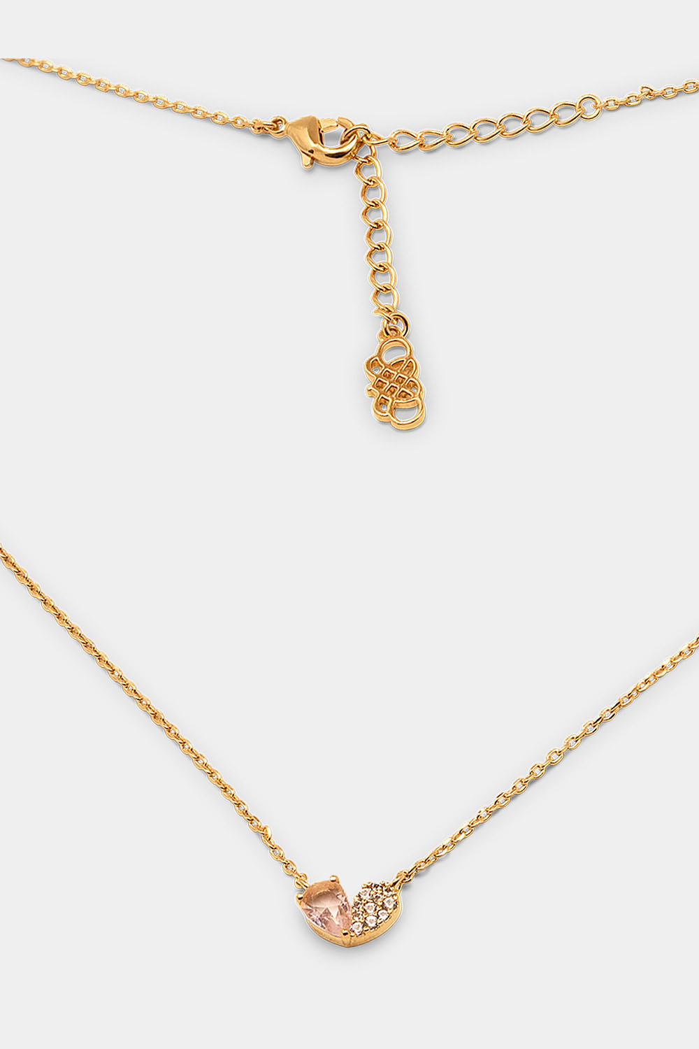 Charlotte necklace - Light pink i gruppen Lily and Rose - Halskjeder hos Glitter (254002845102)