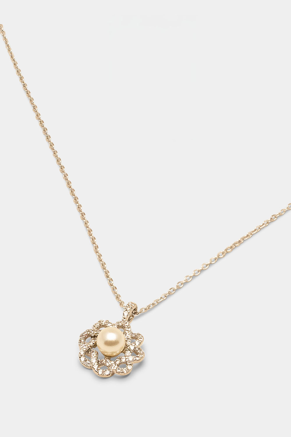 Fleur necklace - Ivory i gruppen Lily and Rose - Halskjeder hos Glitter (254429071000)