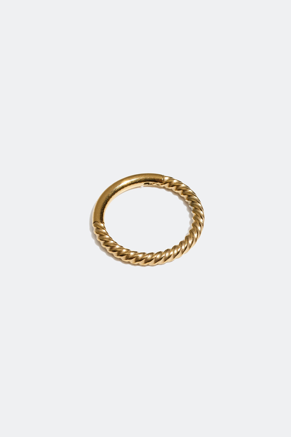 Gullfarget piercingring, 8 mm, clicker i gruppen Smykker / Piercinger hos Glitter (255000522000)