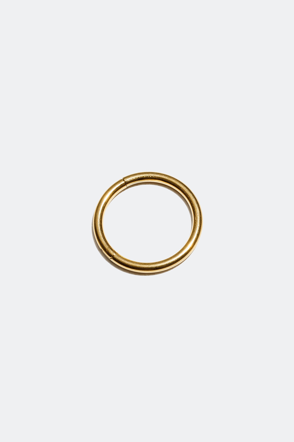 Gullfarget piercingring, 10 mm, clicker i gruppen Smykker / Piercinger hos Glitter (255000562000)